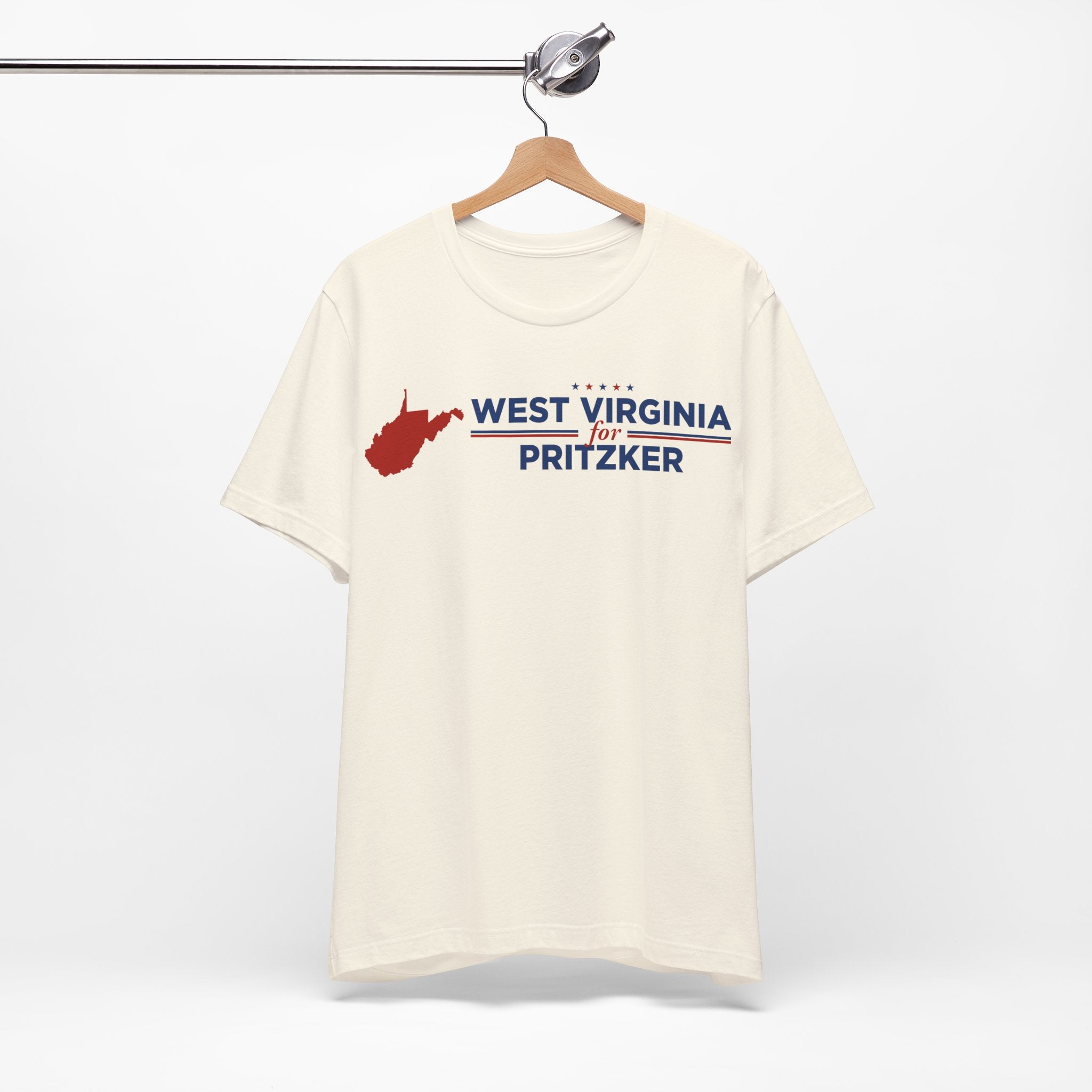 West Virginia for J.B. Pritzker for President Campaign T-Shirt 2028