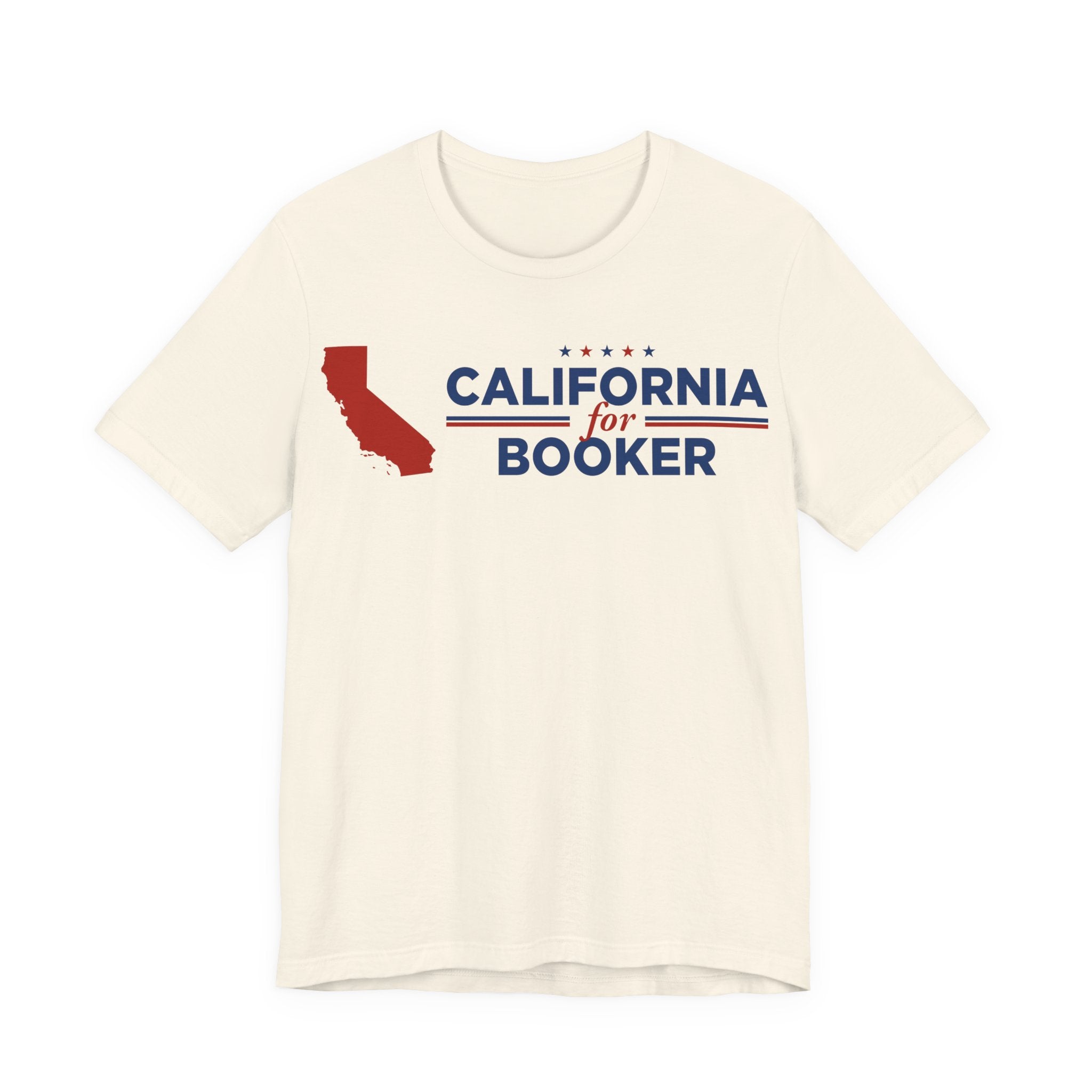 California for Cory Booker for President Campaign T-Shirt 2028