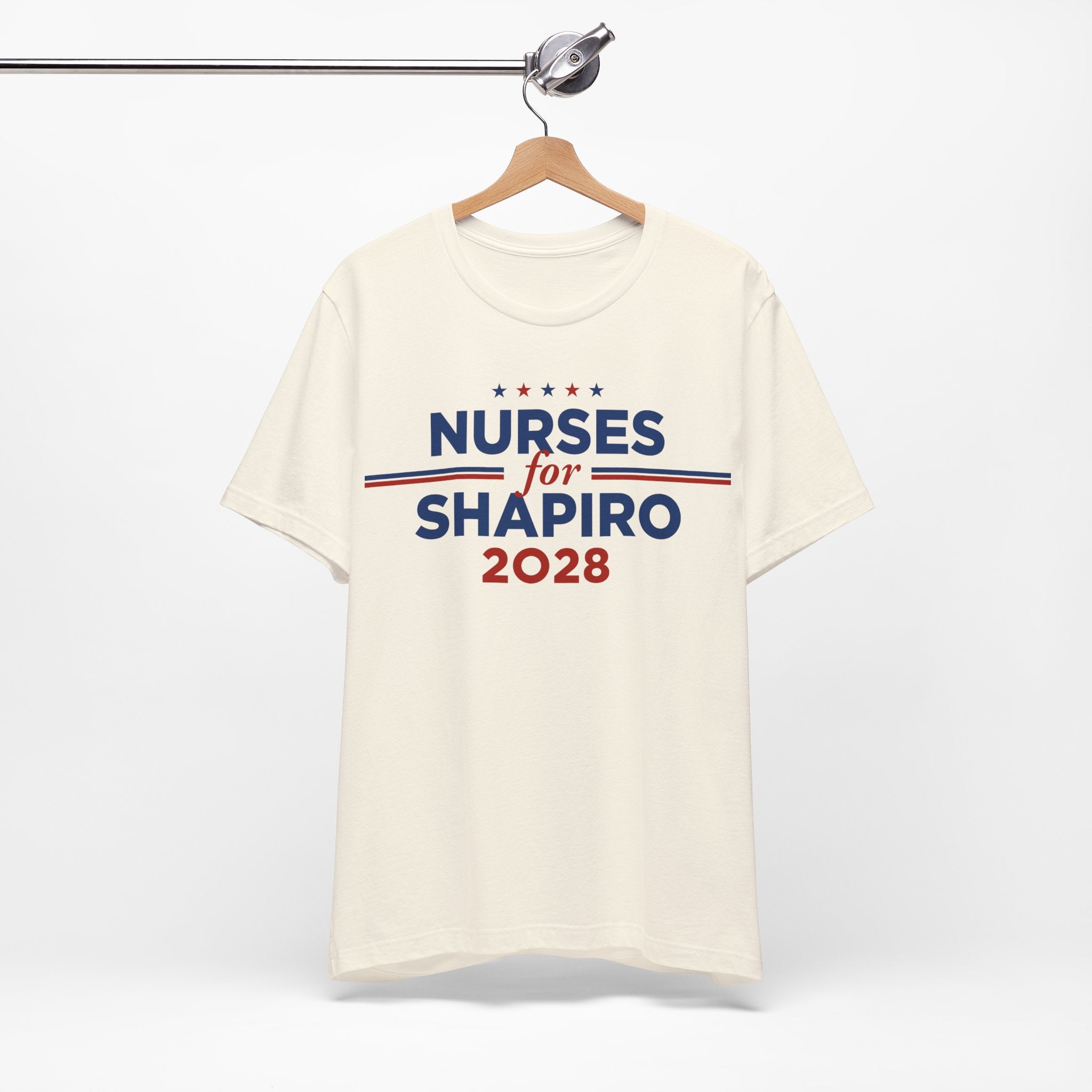 Nurses for Josh Shapiro for President Campaign T-Shirt 2028