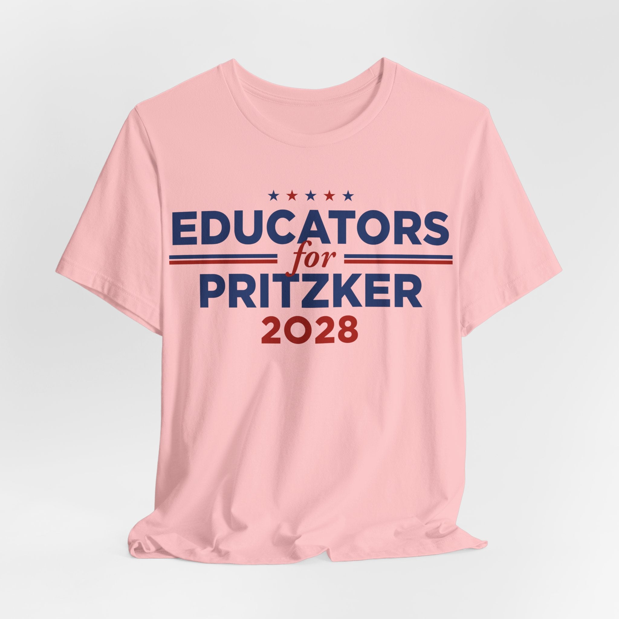 Educators for J.B. Pritzker for President Campaign T-Shirt 2028