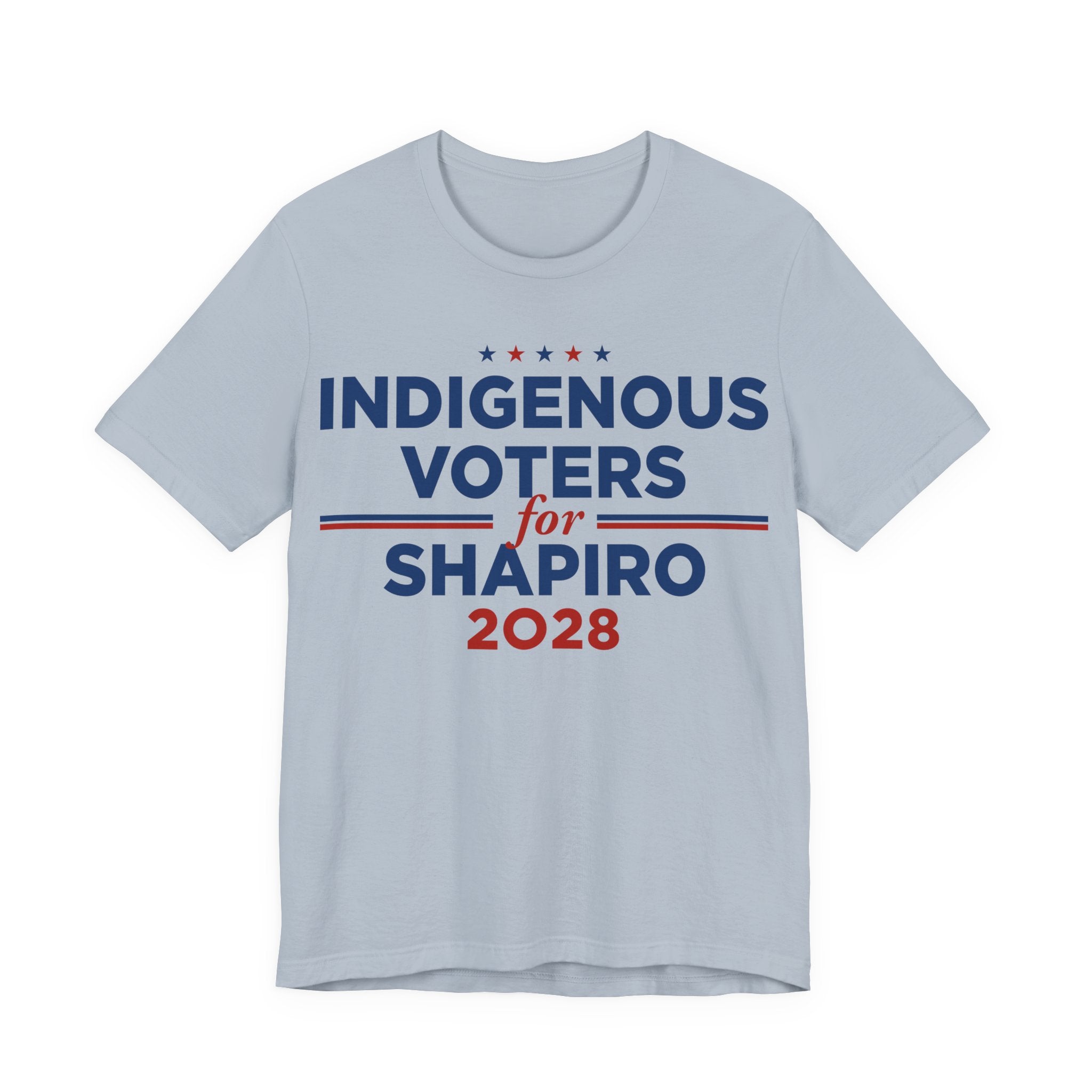 Indigenous Voters / Native Americans for Josh Shapiro for President Campaign T-Shirt 2028