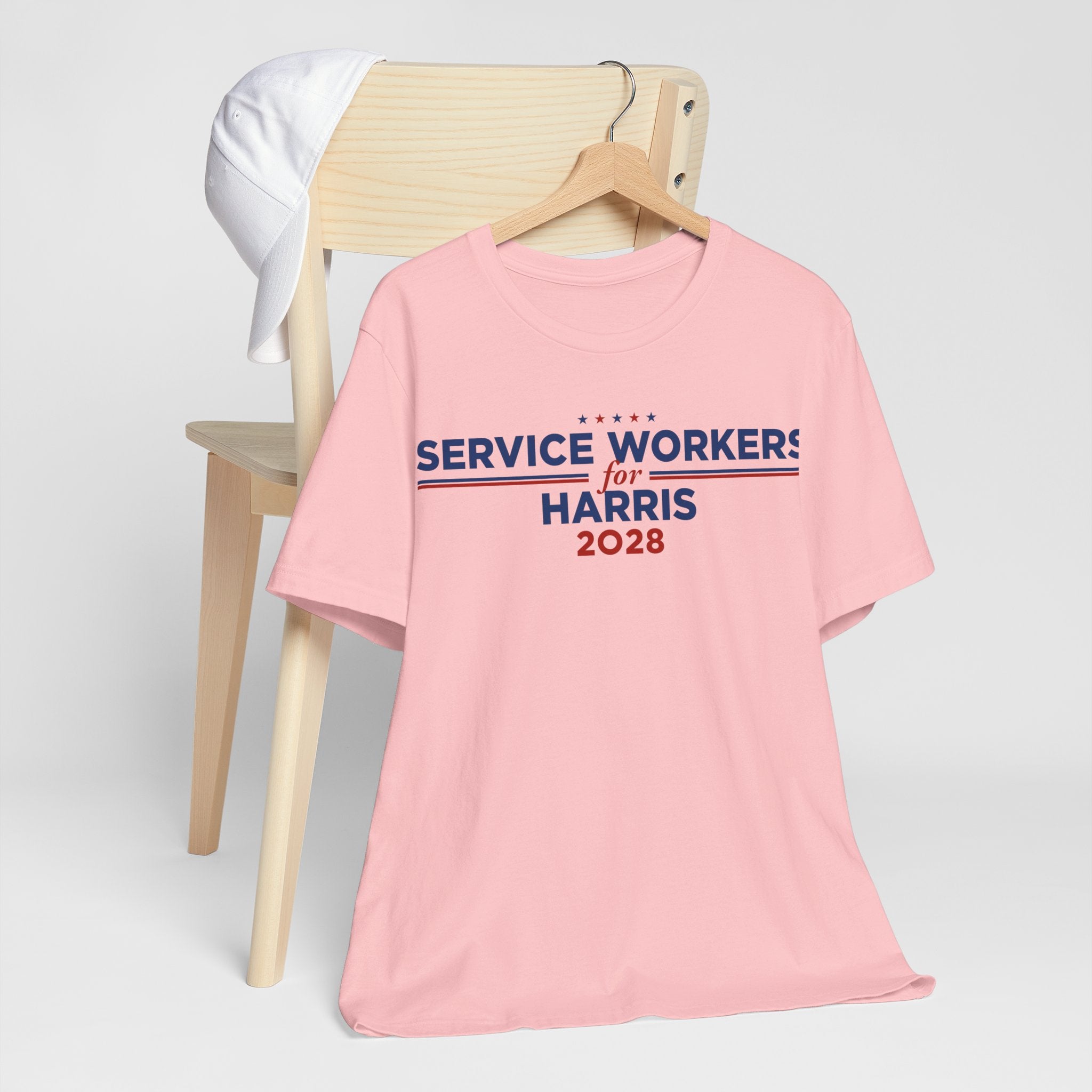 Service Workers for Kamala Harris for President Campaign T-Shirt 2028
