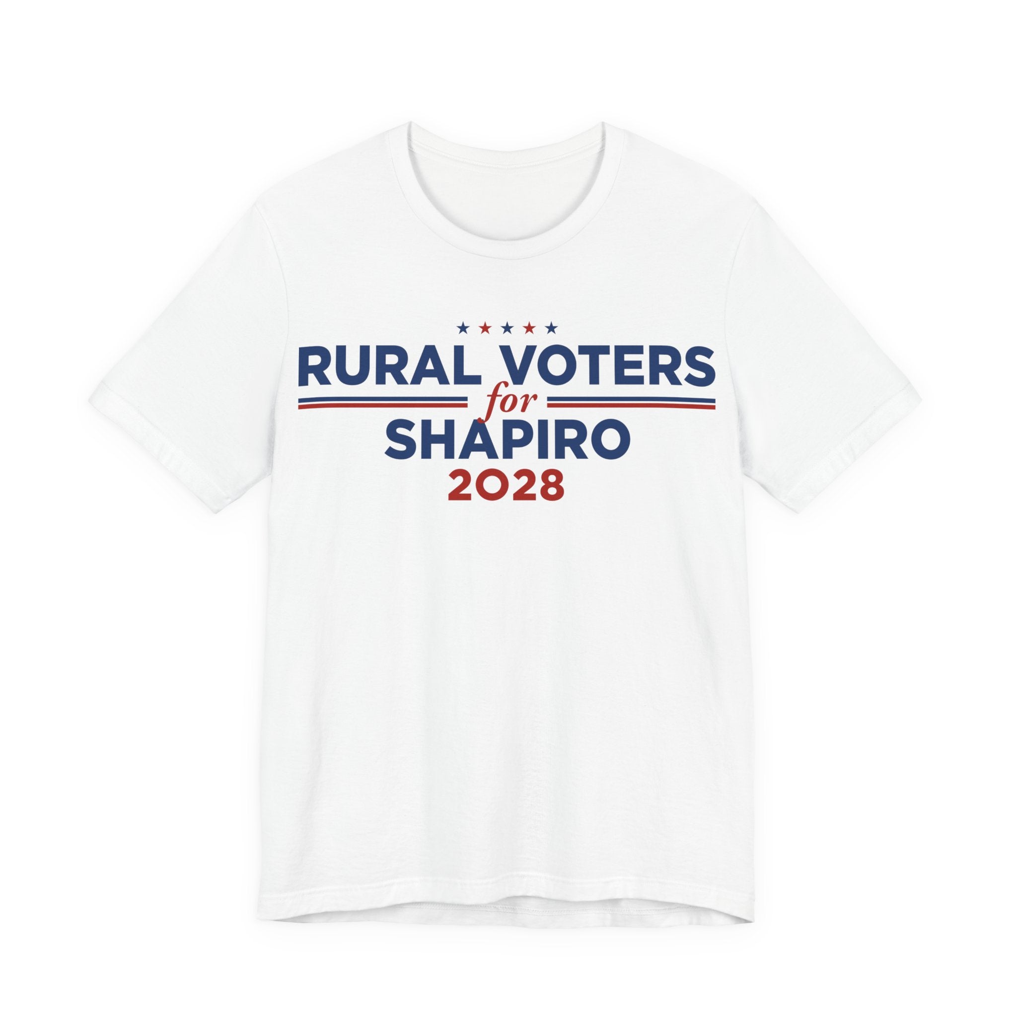 Rural Voters for Josh Shapiro for President Campaign T-Shirt 2028