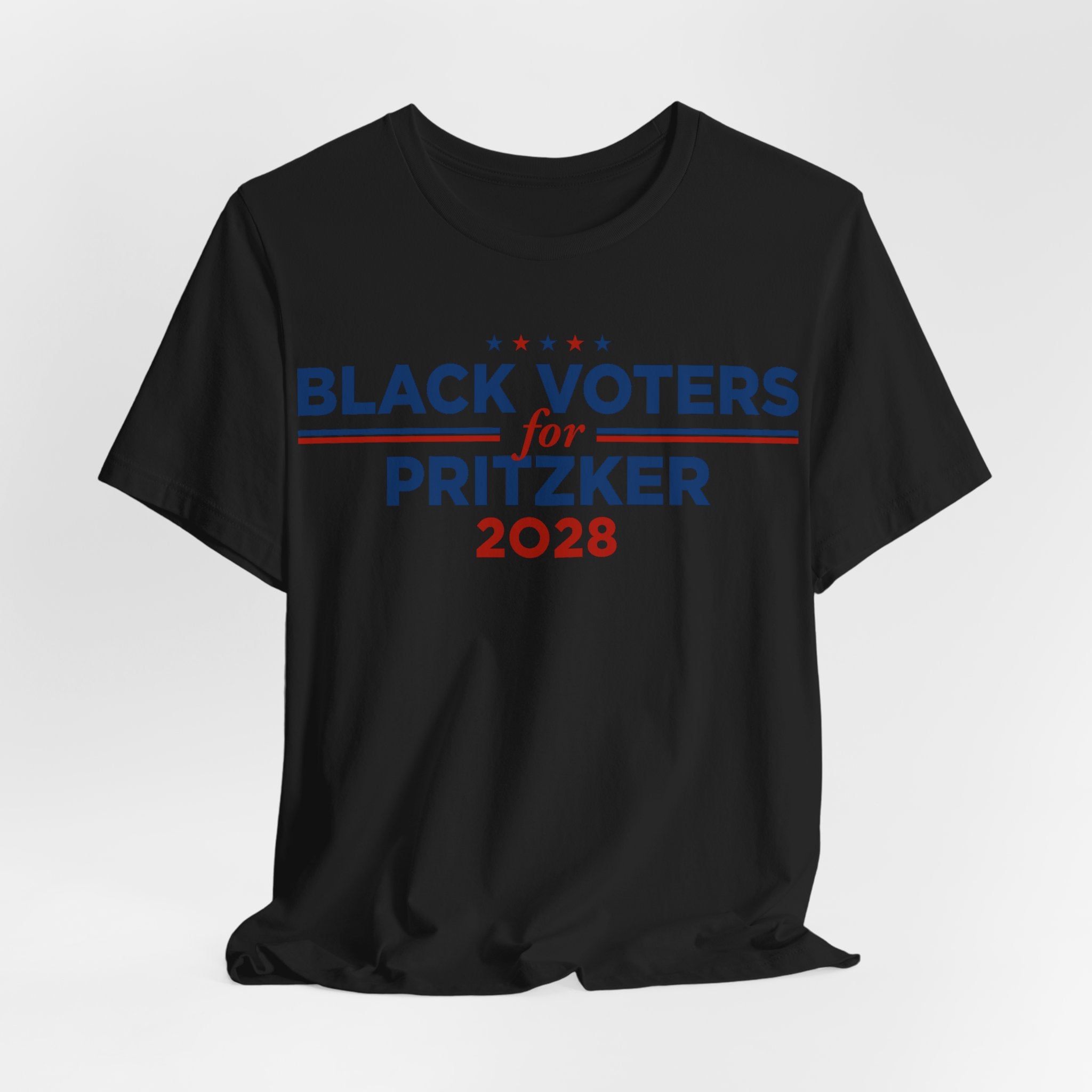 Black Voters for J.B. Priztker Campaign T-Shirt for President 2028