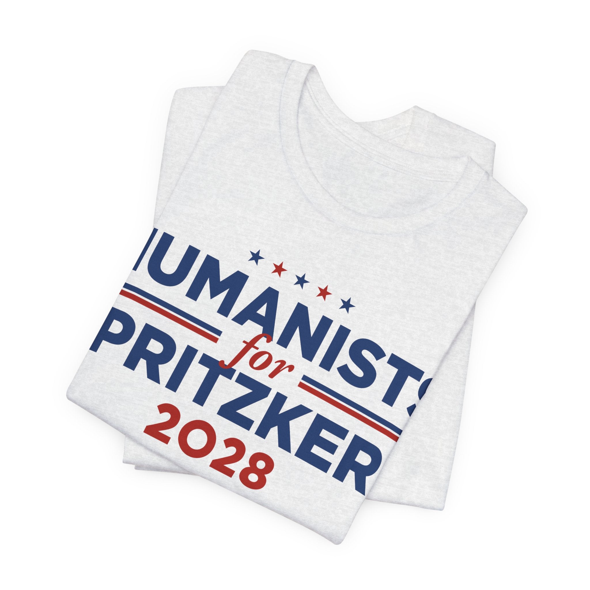 Humanists for J.B. Pritzker for President Campaign T-Shirt 2028