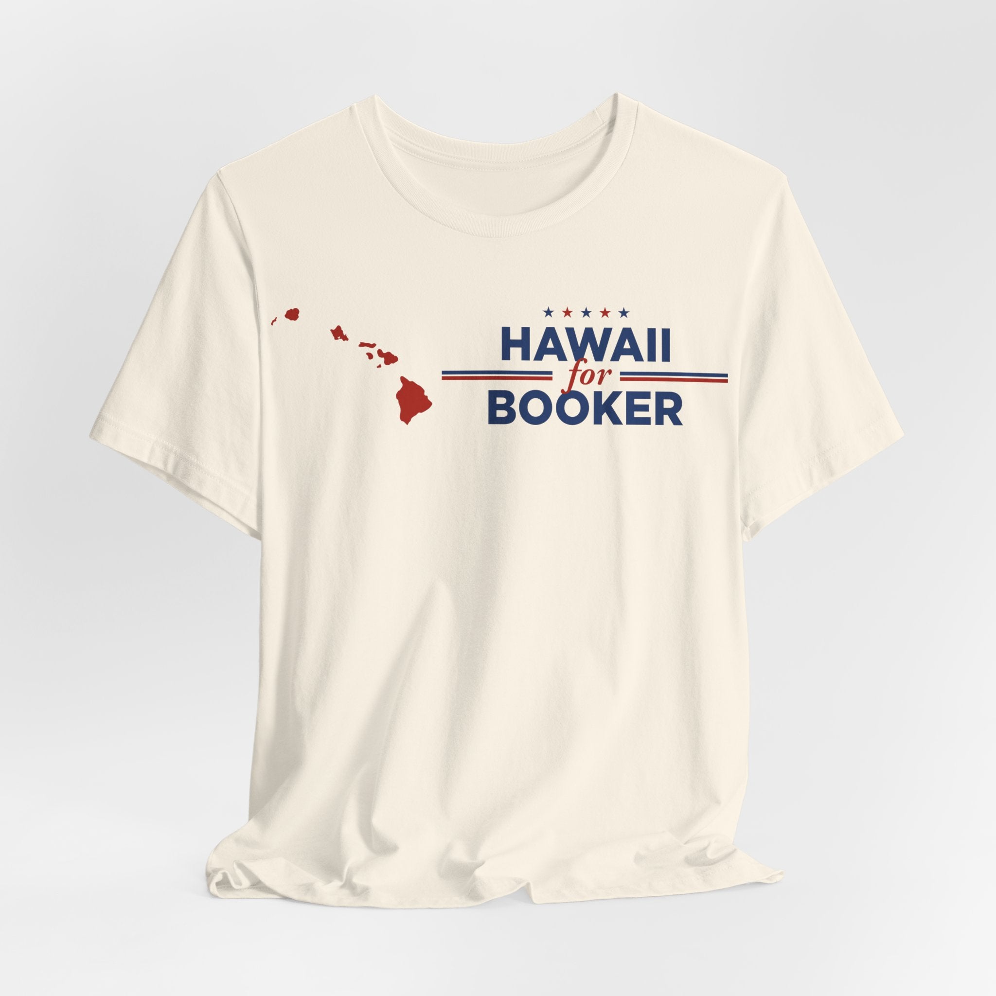 Hawaii for Cory Booker for President Campaign T-Shirt 2028