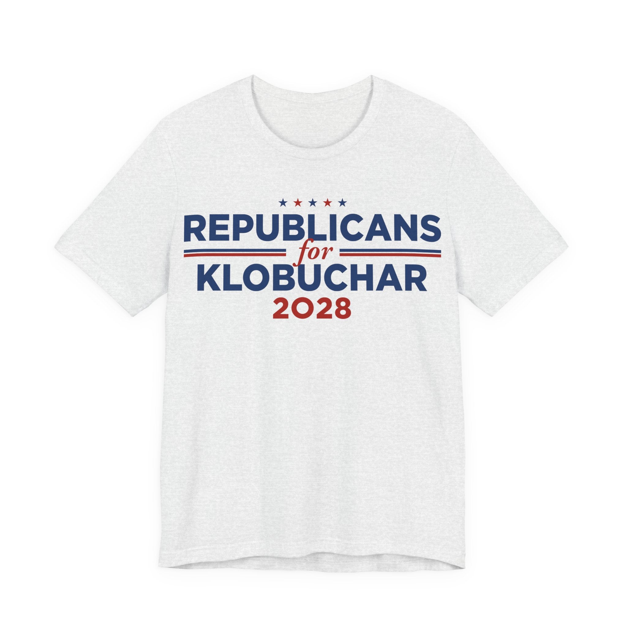 Republicans for Amy Klobuchar Campaign T-Shirt for President 2028