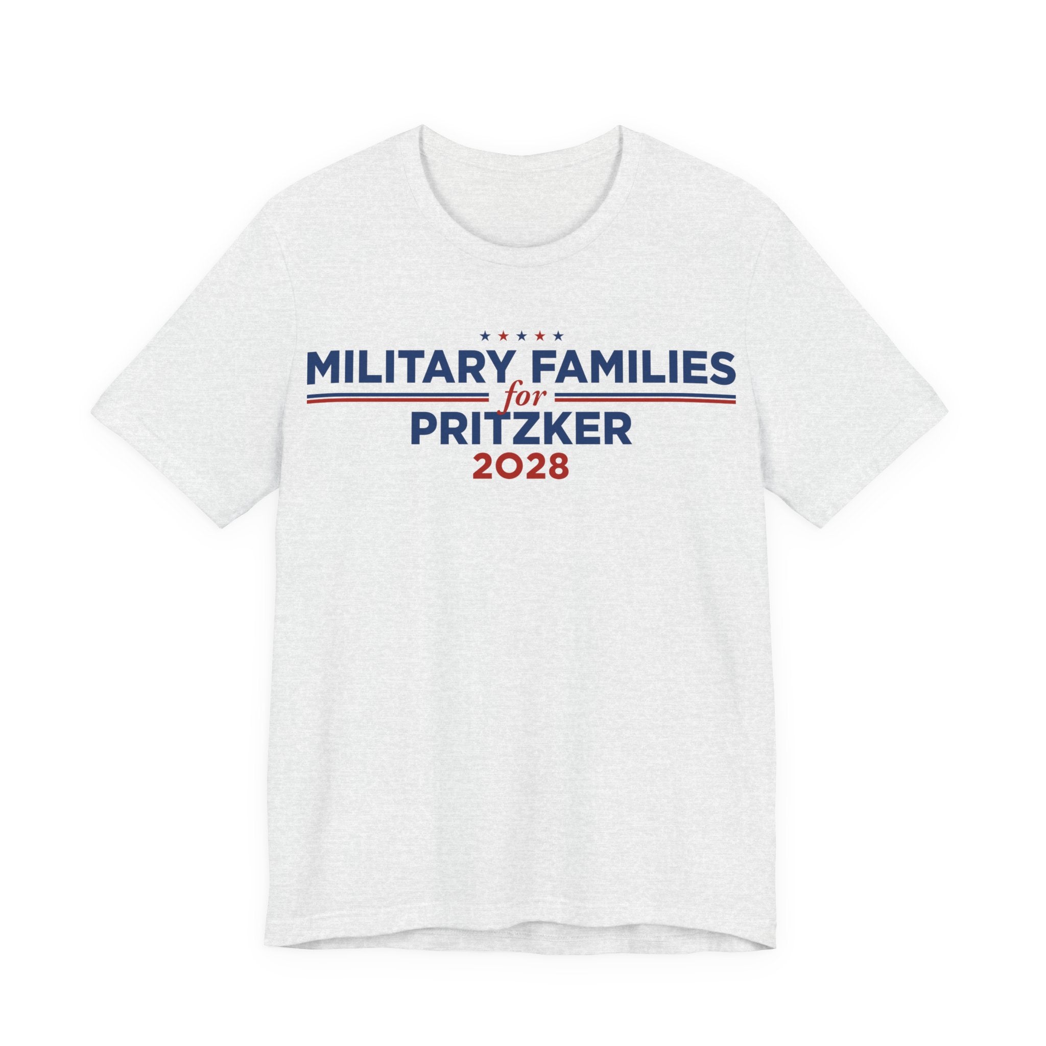 Military Families for J.B. Pritzker for President Campaign T-Shirt 2028