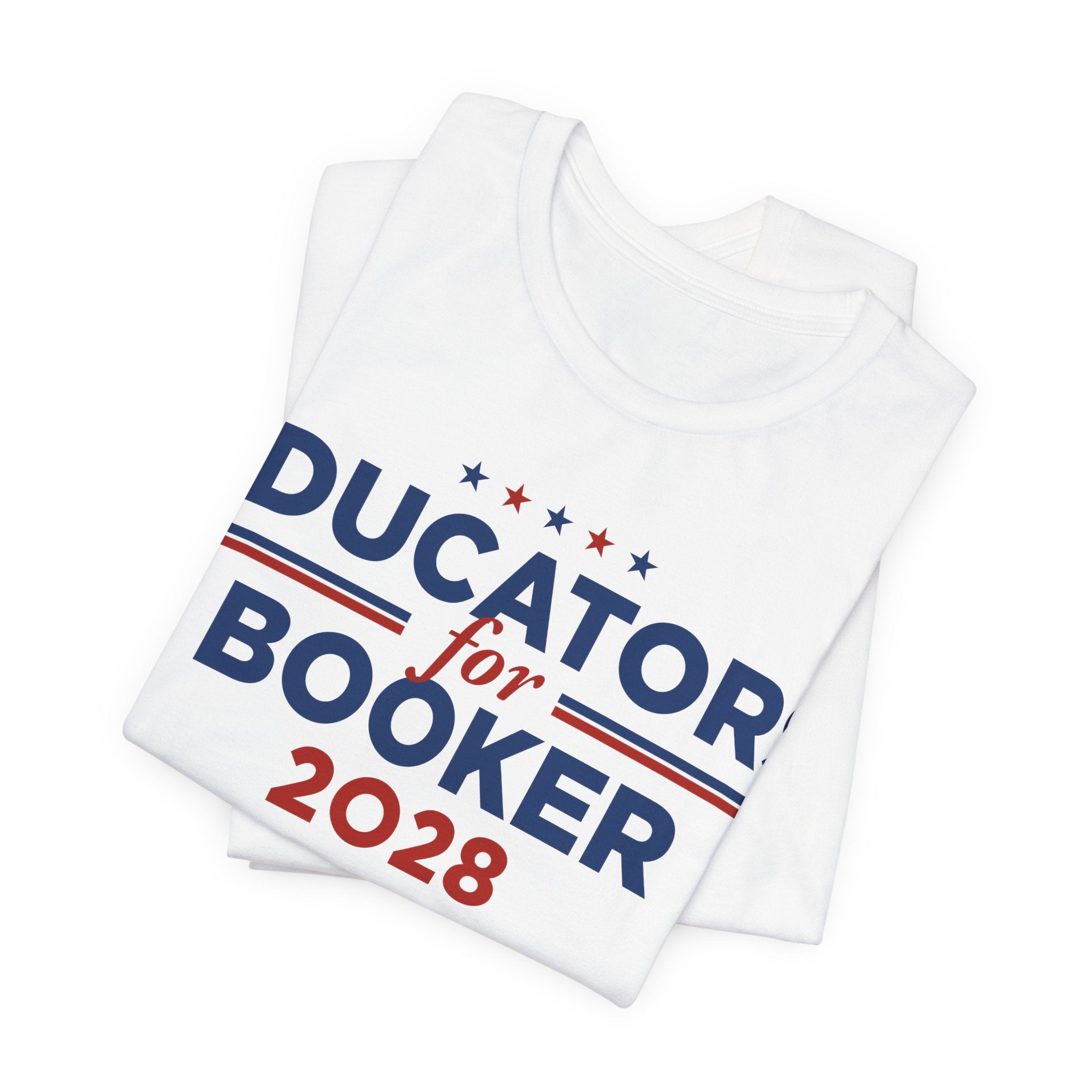 Educators for Cory Booker for President Campaign T-Shirt 2028