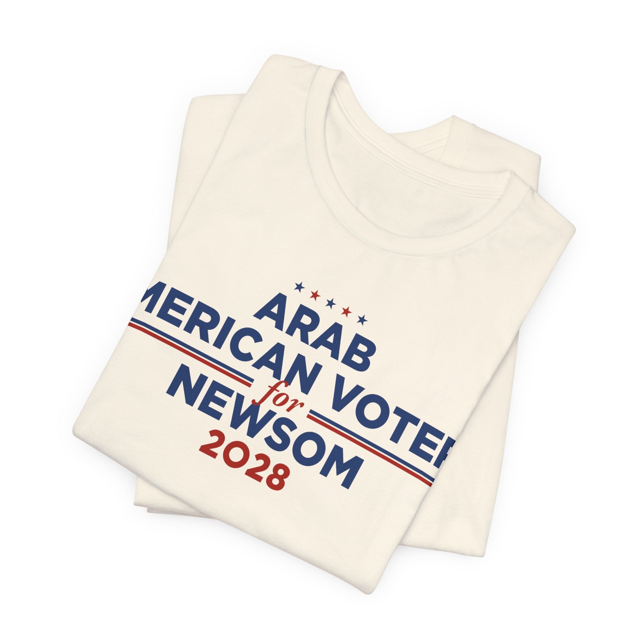 Arab American Voters for Gavin Newsom for President Campaign T-Shirt 2028