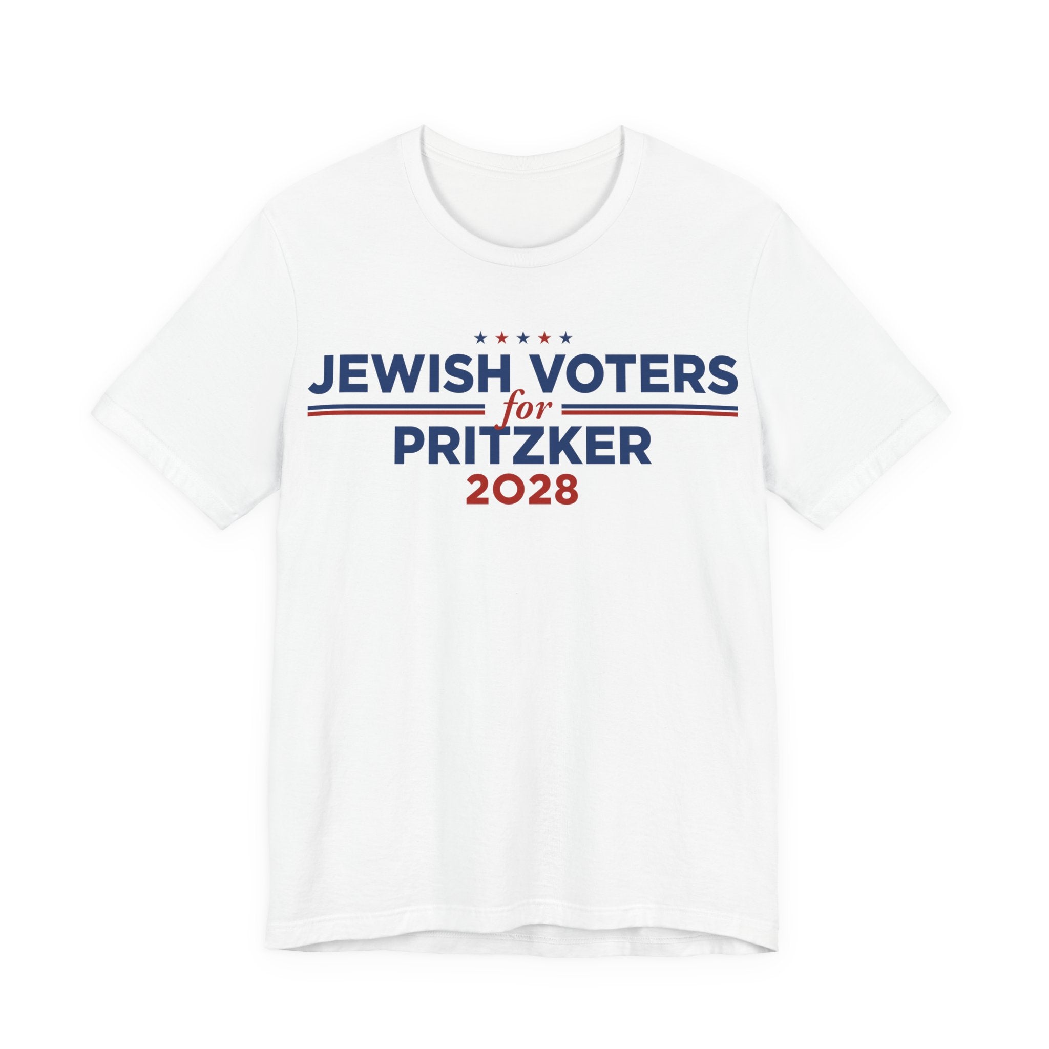Jewish Voters for J.B. Pritzker for President Campaign T-Shirt 2028