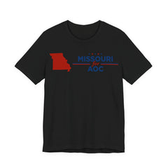 Missouri for AOC for President Campaign T-Shirt 2028