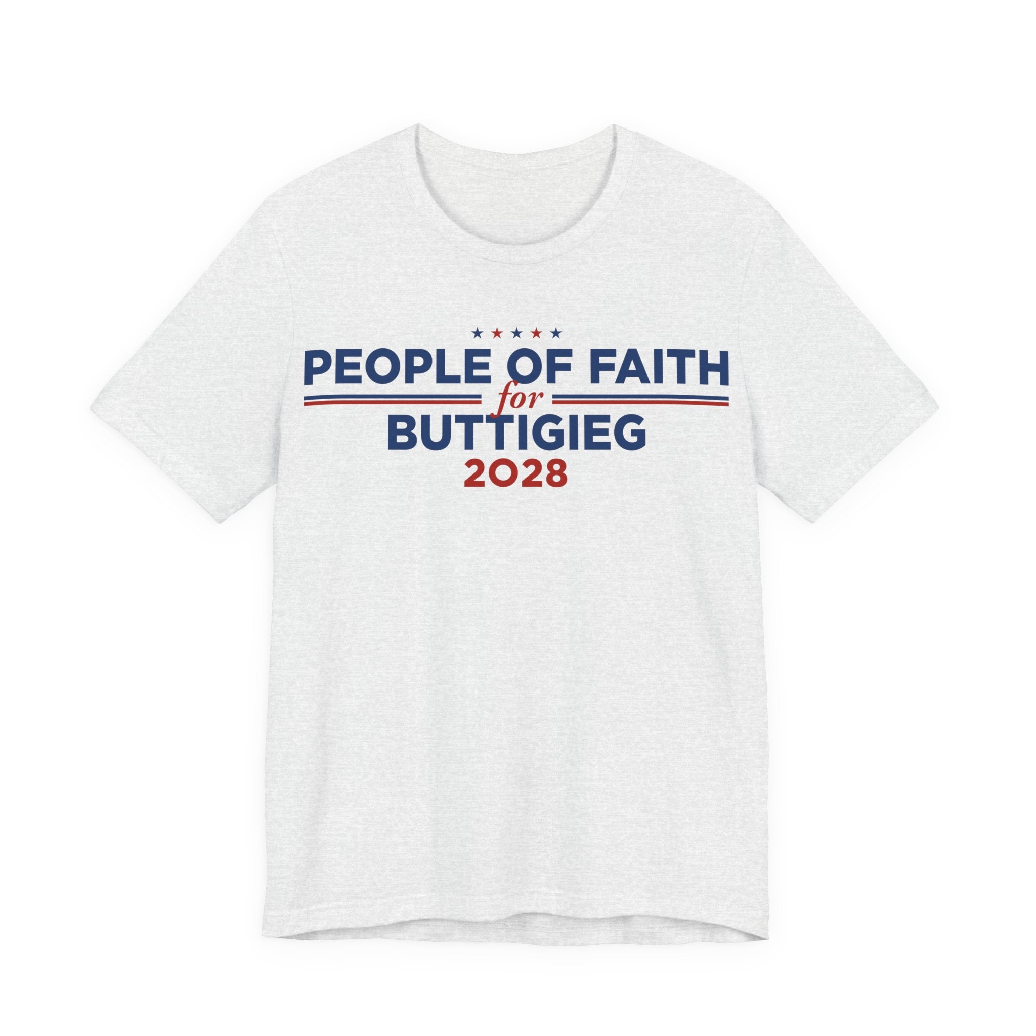 People of Faith for Pete Buttigieg for President Campaign T-Shirt 2028