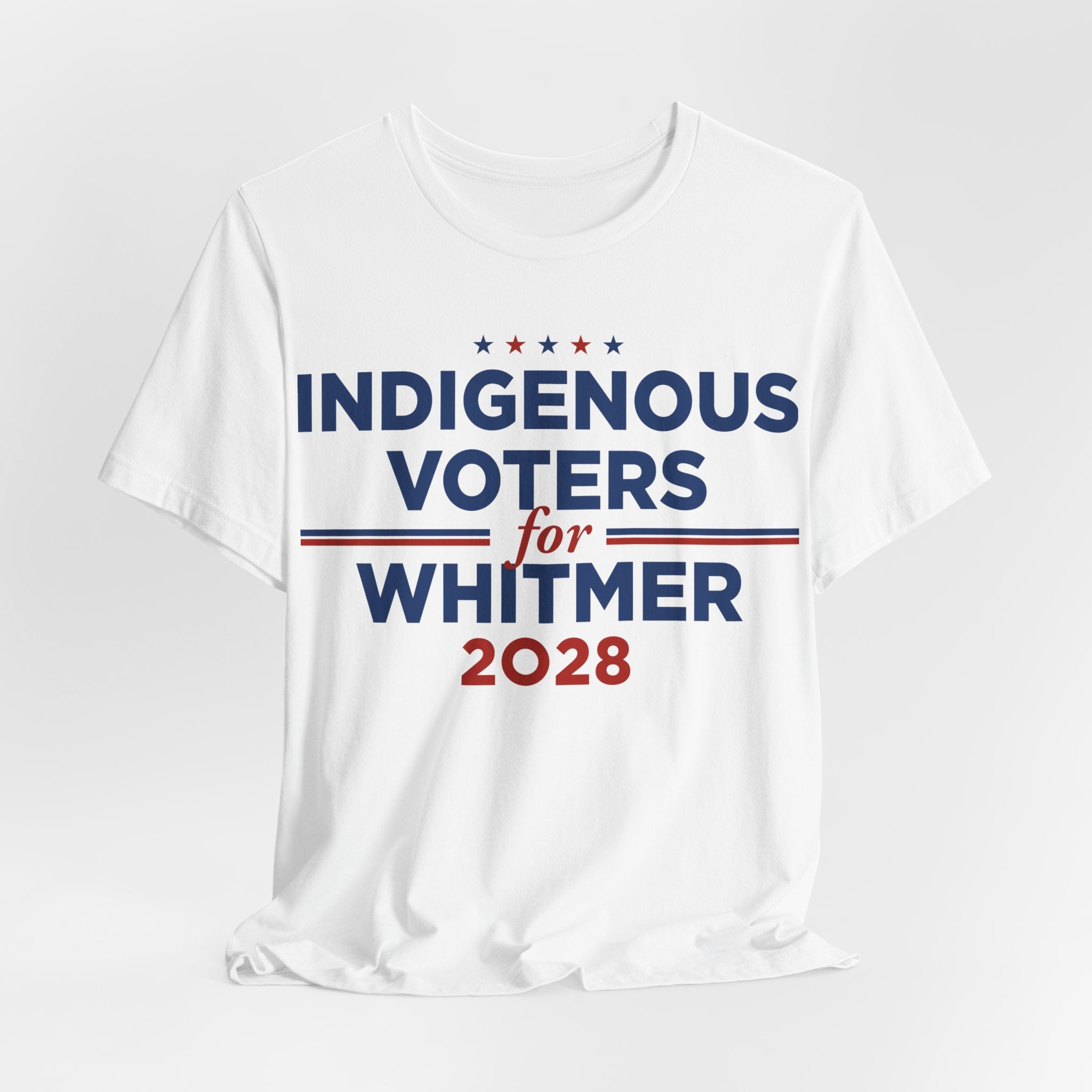 Indigenous Voters / Native Americans for Gretchen Whitmer for President Campaign T-Shirt 2028