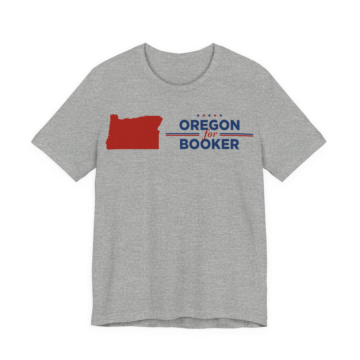 Oregon for Cory Booker for President Campaign T-Shirt 2028