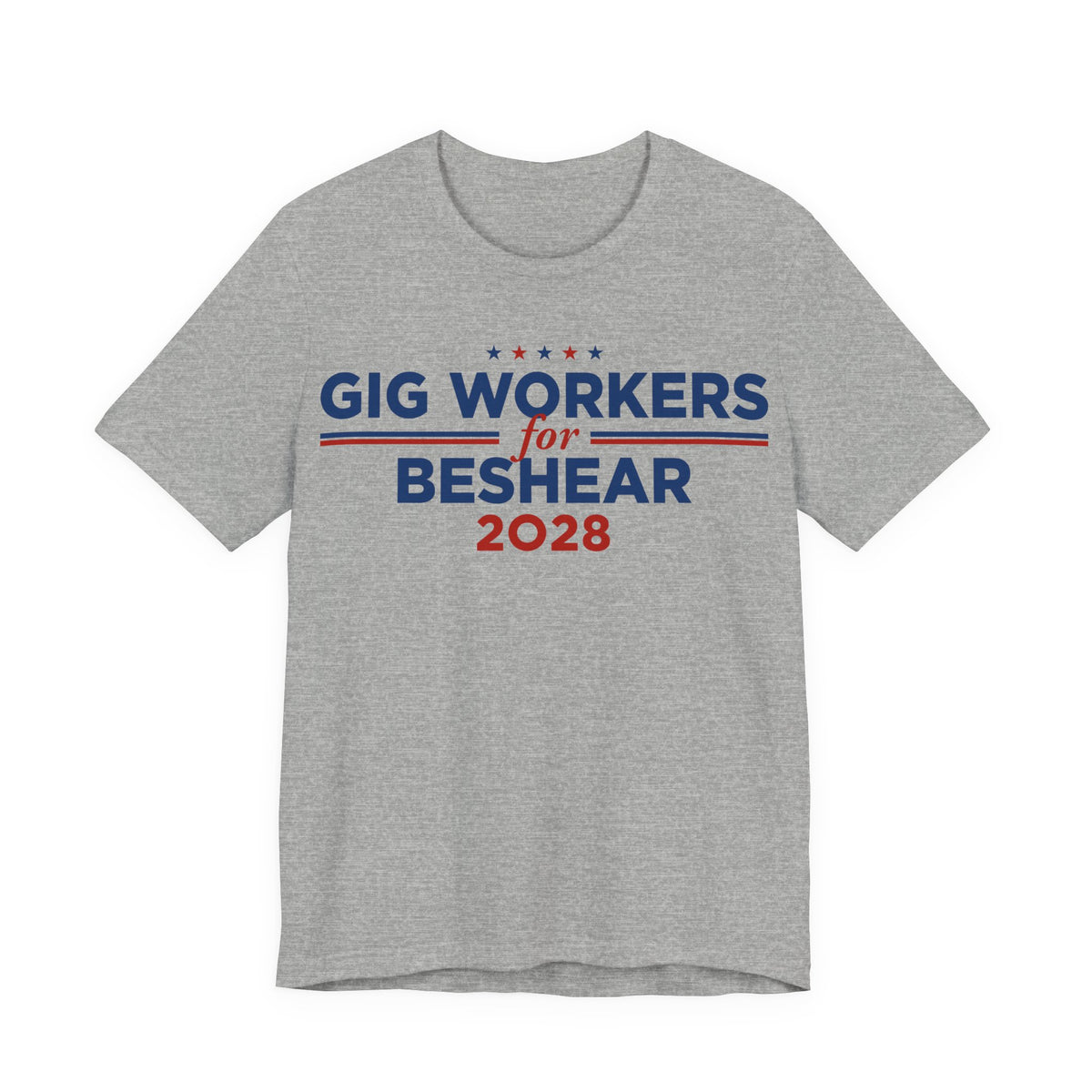 Gig Workers for Andy Beshear for President Campaign T-Shirt 2028