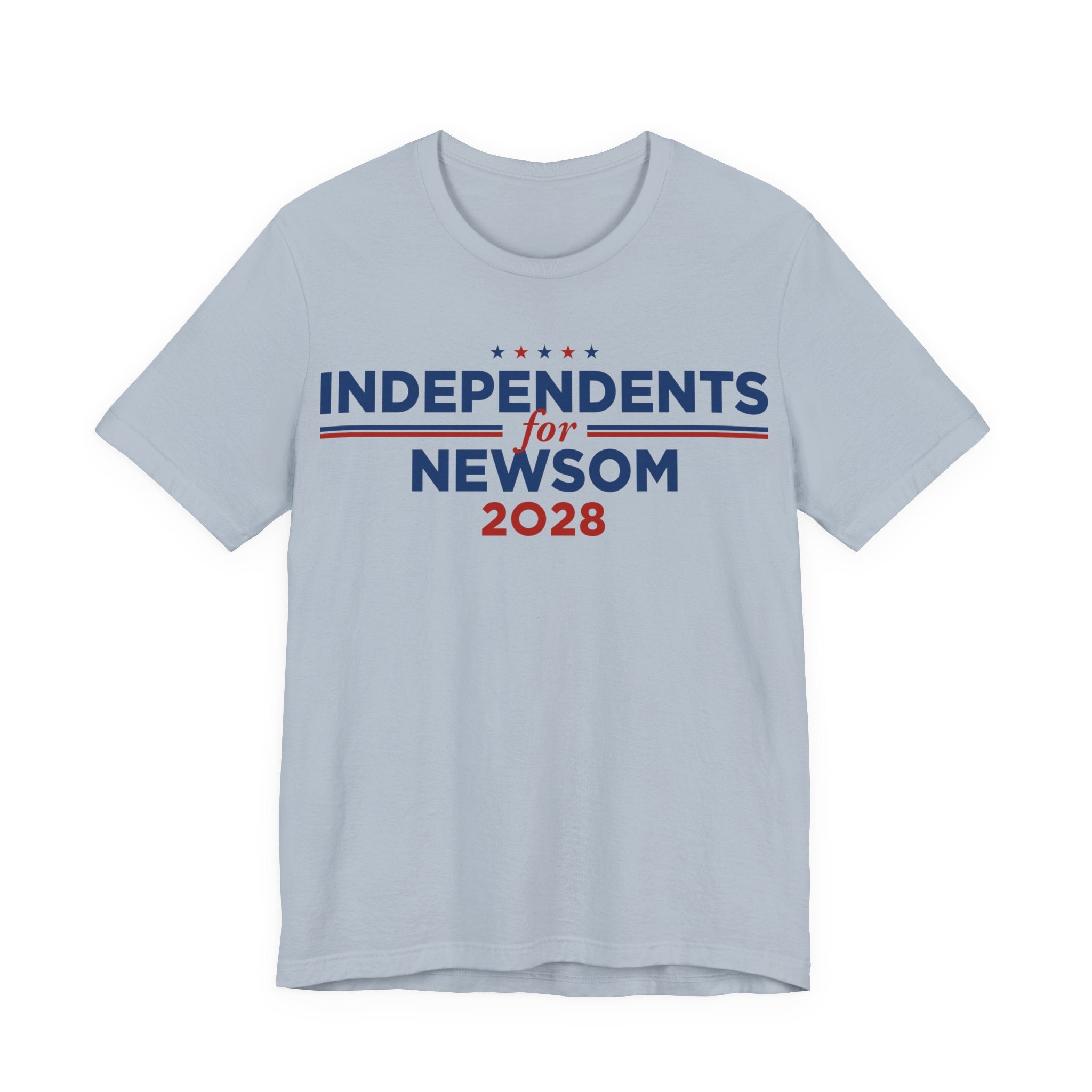 Independents for Gavin Newsom for President Campaign T-Shirt 2028