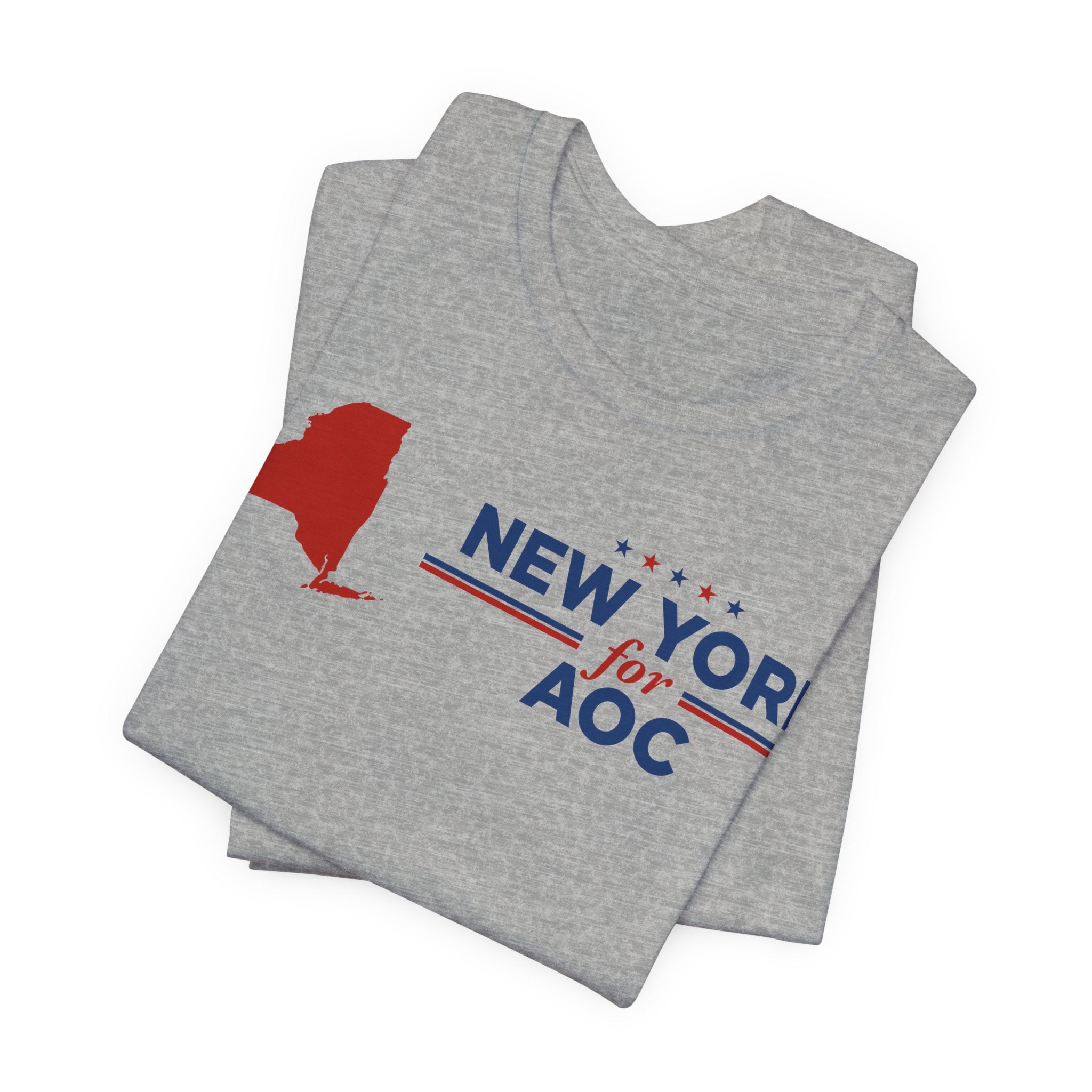 New York for AOC for President Campaign T-Shirt 2028