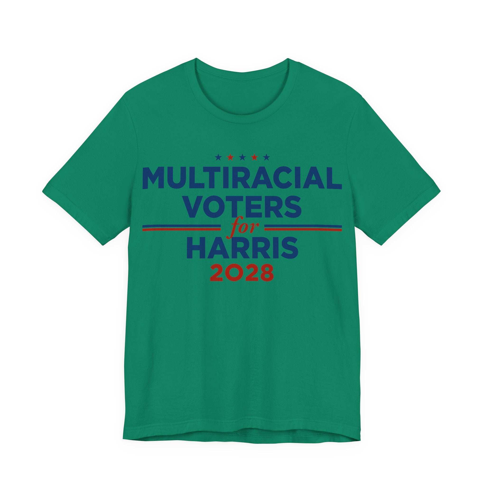 Multiracial Voters for Kamala Harris for President Campaign T-Shirt 2028