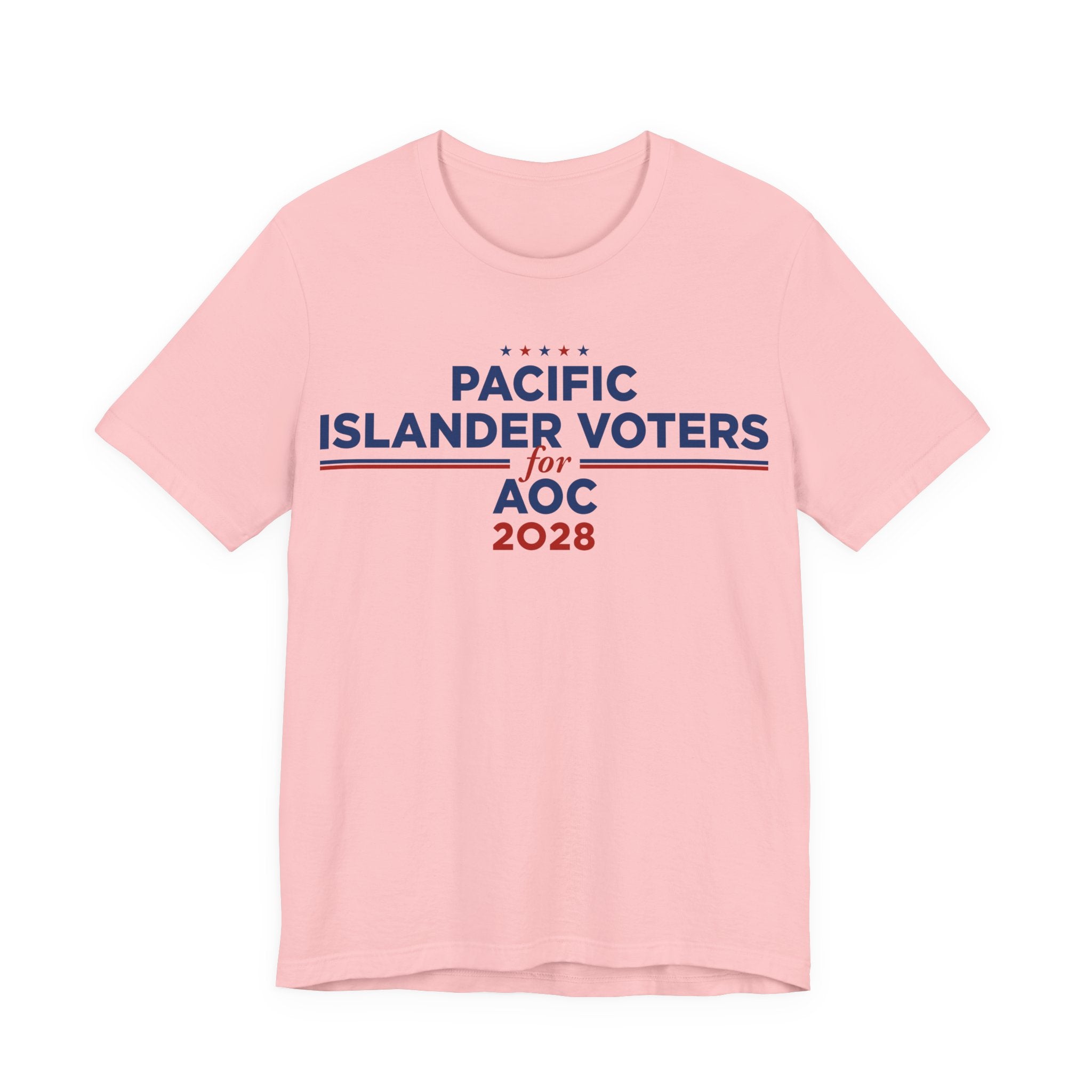 Pacific Islander Voters for AOC for President Campaign T-Shirt 2028
