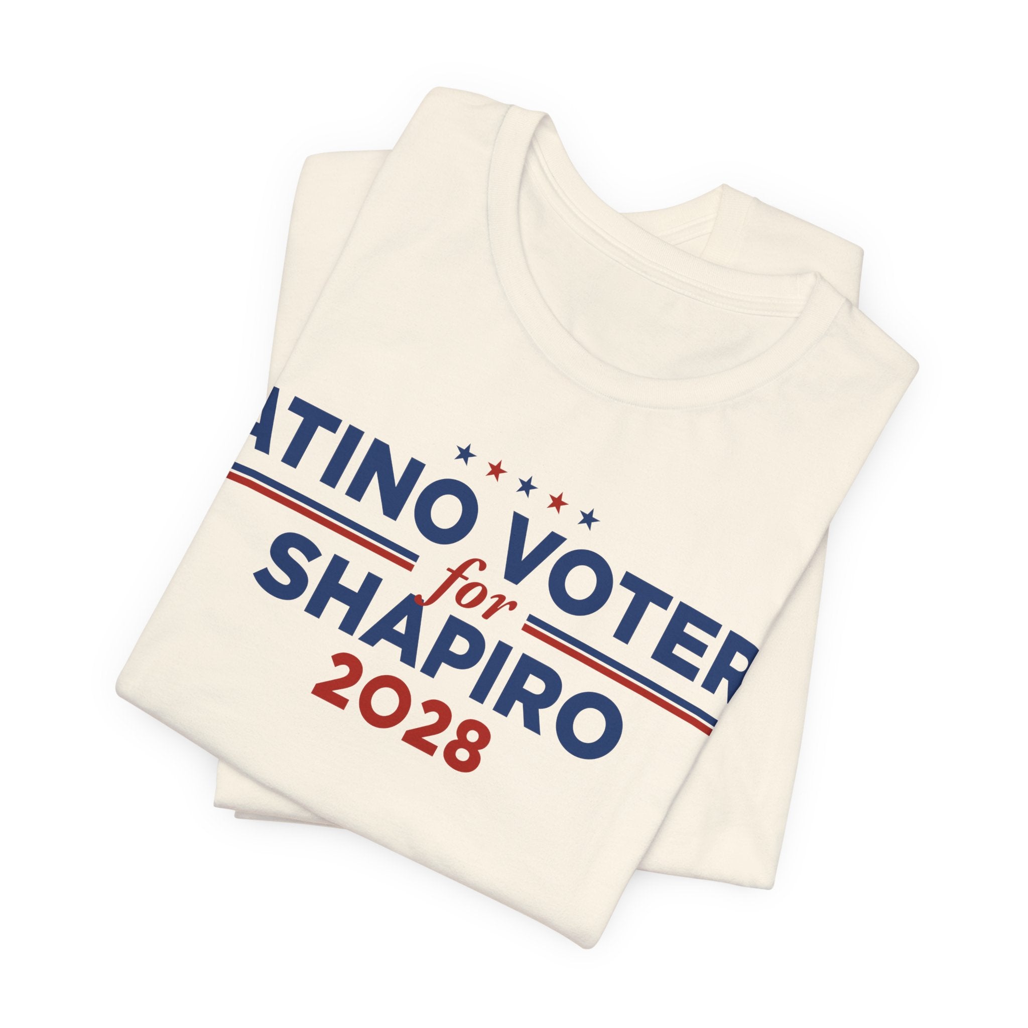 Latino Voters for Josh Shapiro for President Campaign T-Shirt 2028