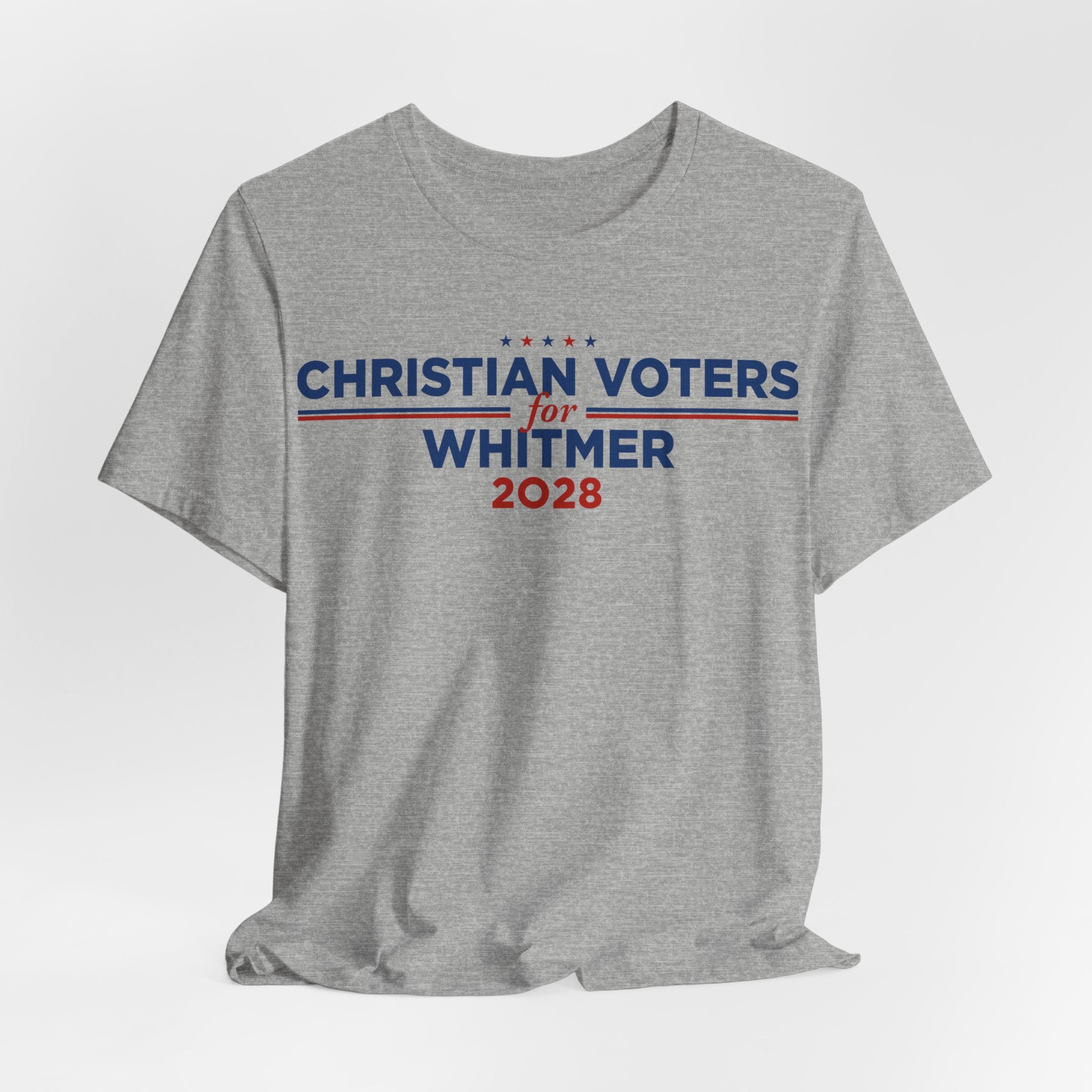 Christian Voters for Gretchen Whitmer for President Campaign T-Shirt 2028
