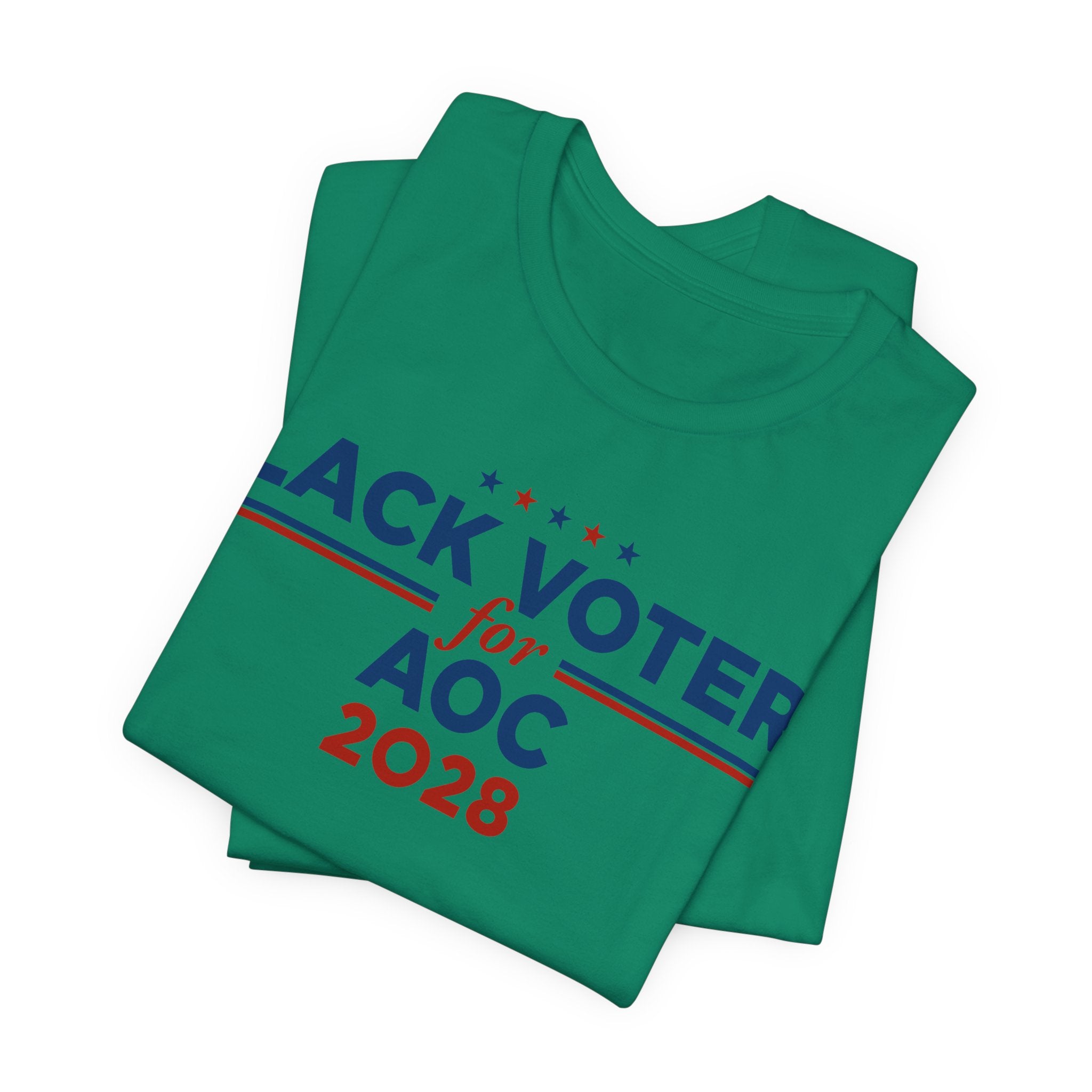 Black Voters for AOC Campaign T-Shirt for President 2028