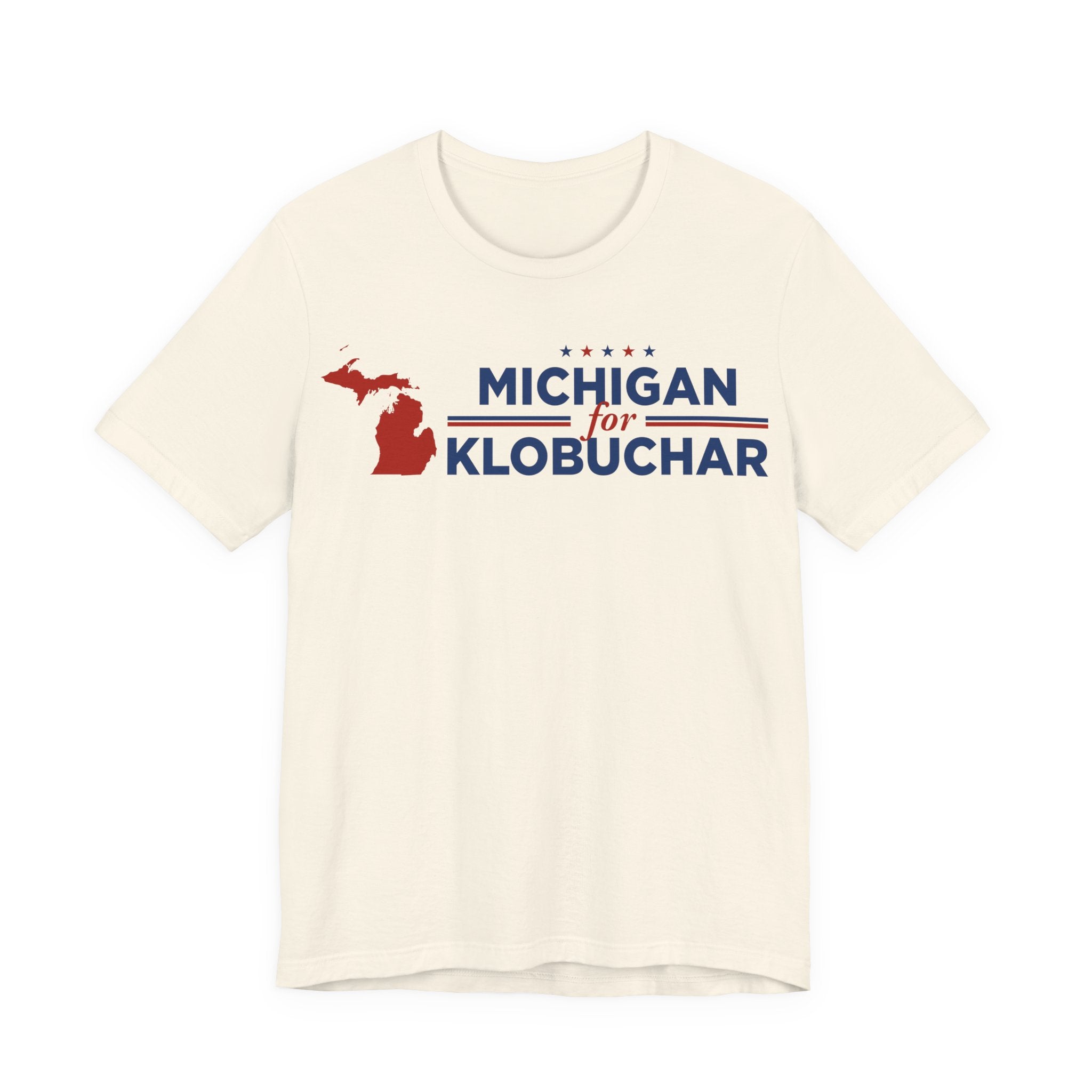Michigan for Amy Klobuchar for President Campaign T-Shirt 2028