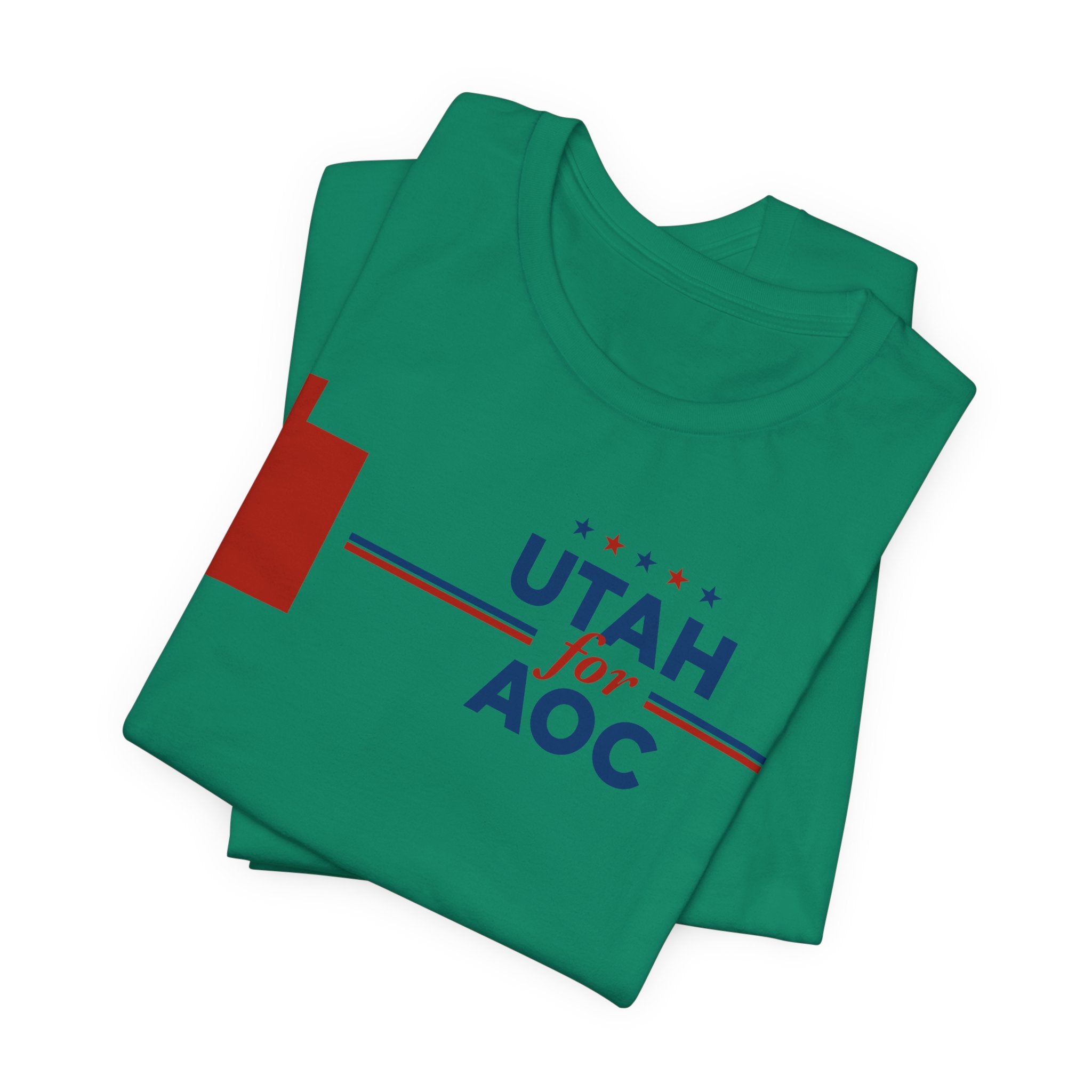 Utah for AOC for President Campaign T-Shirt 2028
