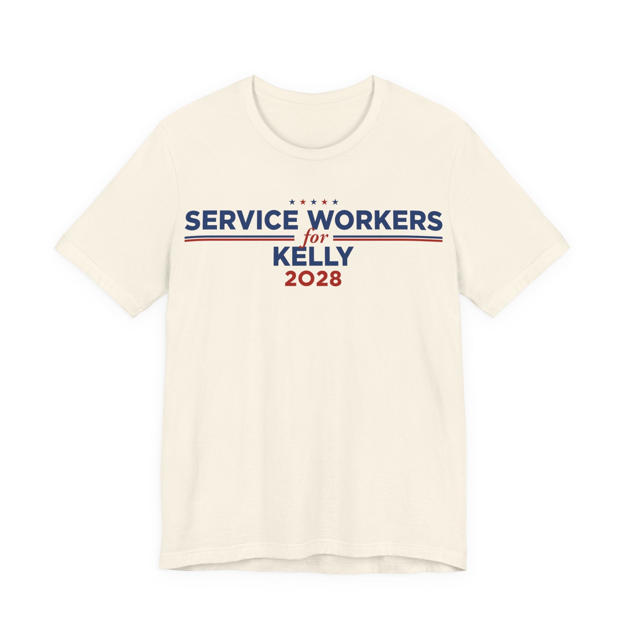 Service Workers for Mark Kelly for President Campaign T-Shirt 2028