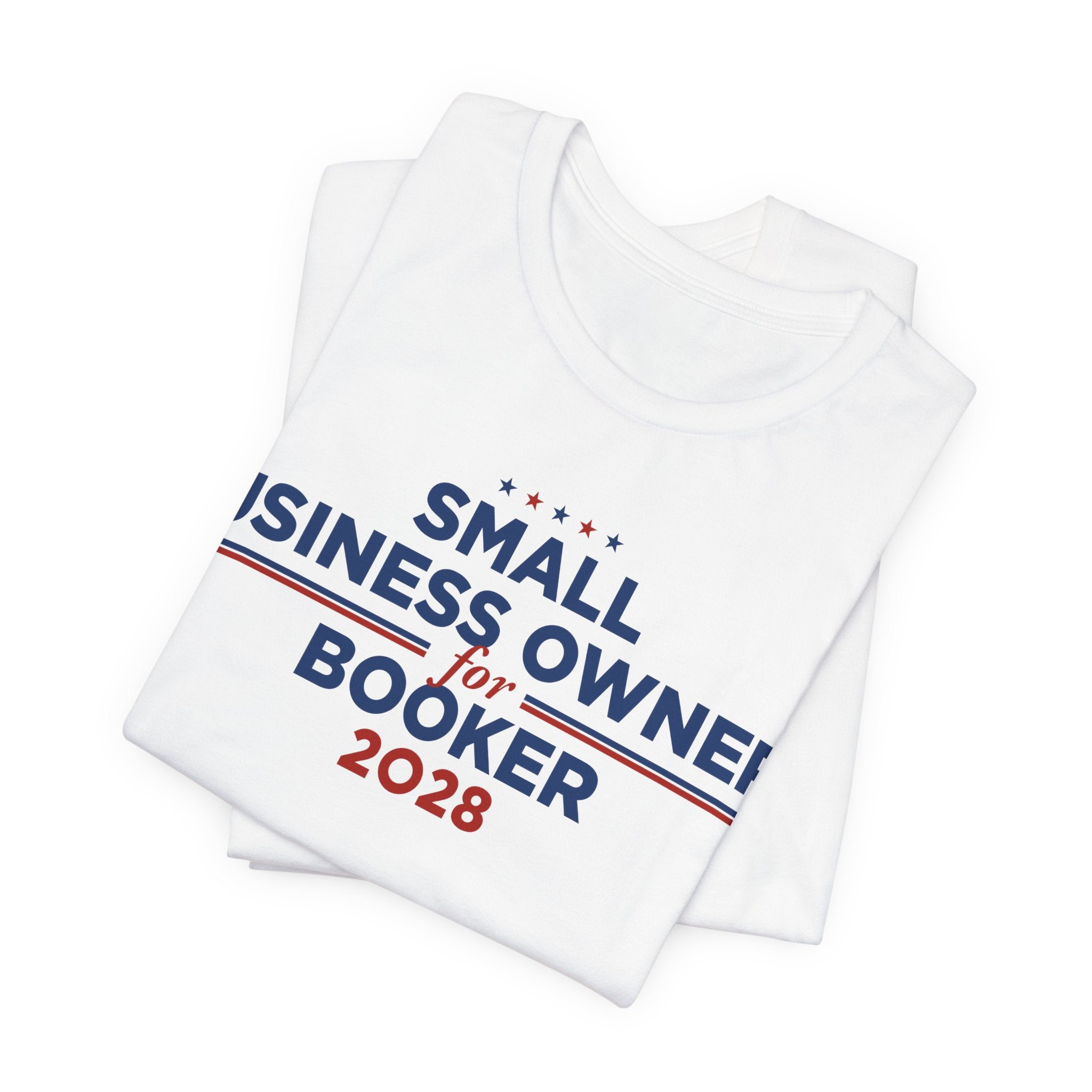 Small Business Owners for Cory Booker for President Campaign T-Shirt 2028