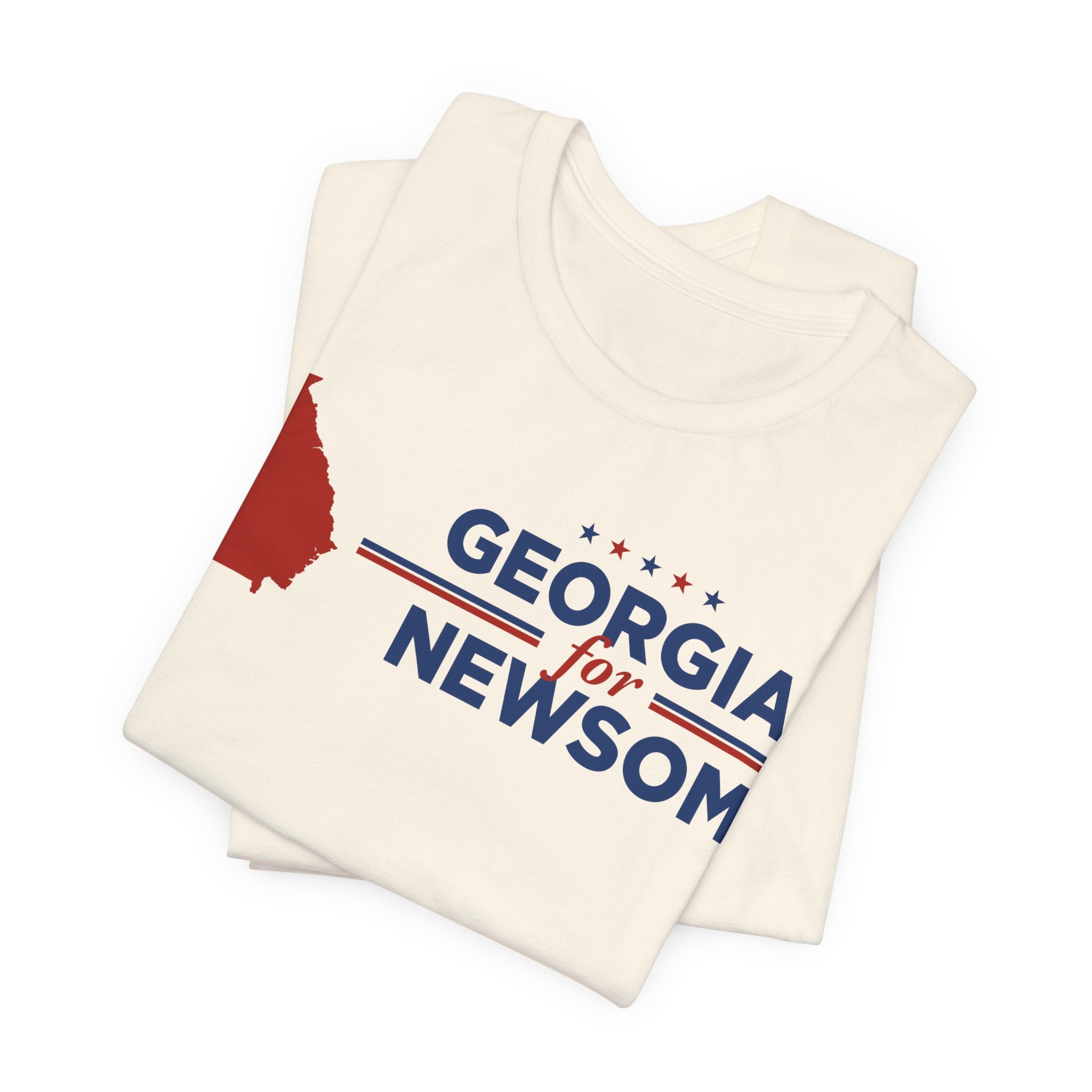 Georgia for Gavin Newsom for President Campaign T-Shirt 2028