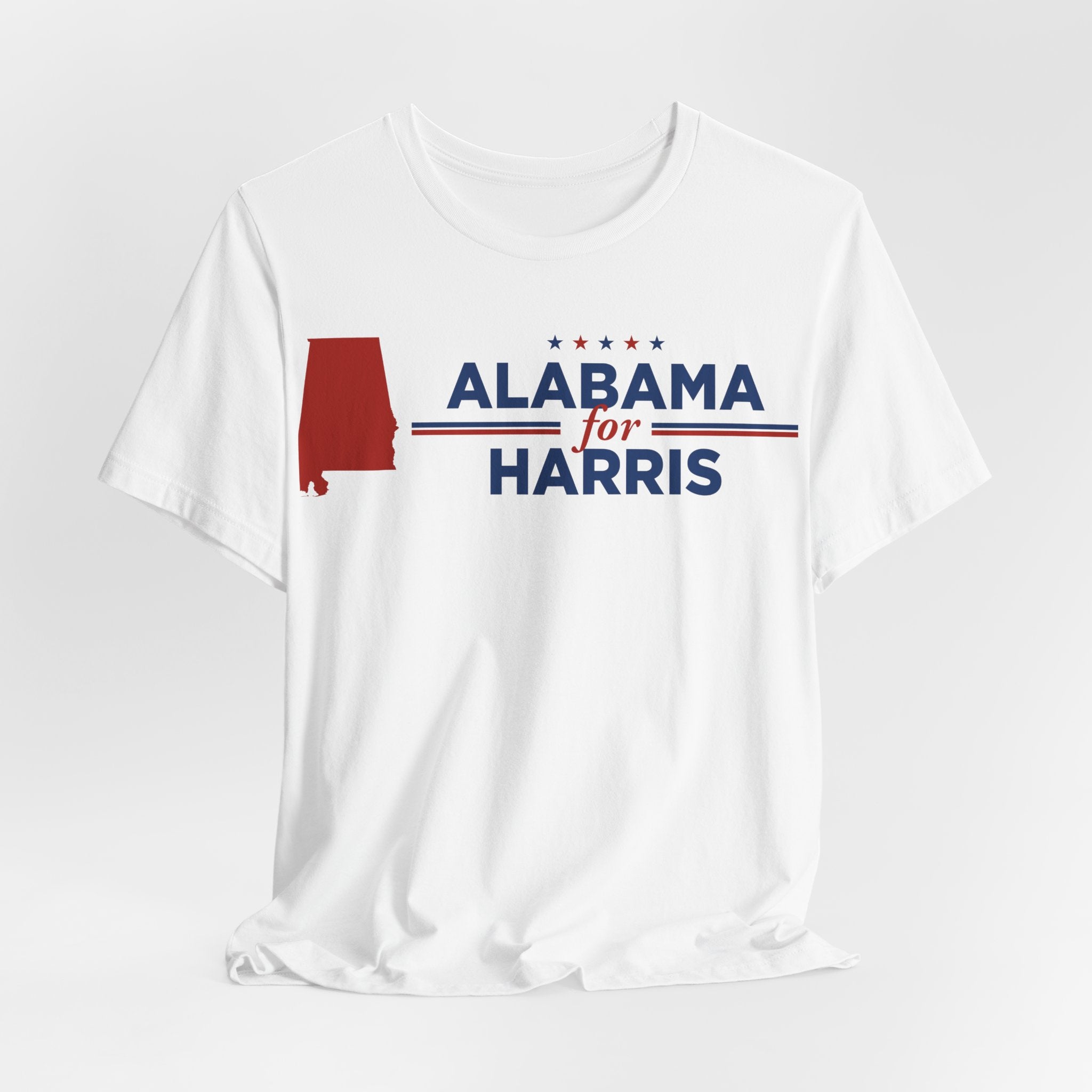 Alabama for Kamala Harris for President Campaign T-Shirt 2028