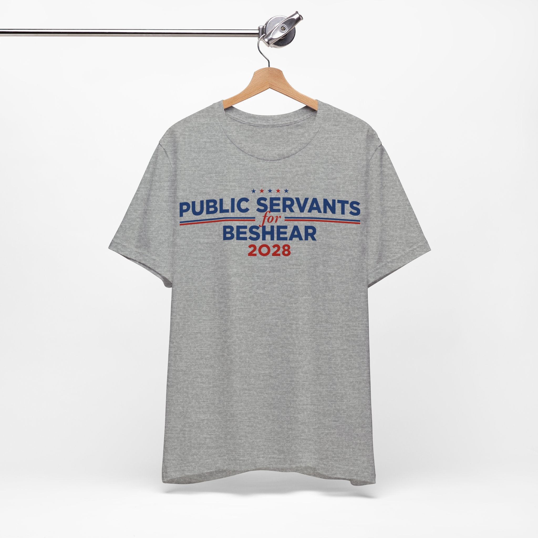 Public Servants for Andy Beshear for President Campaign T-Shirt 2028