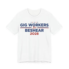 Gig Workers for Andy Beshear for President Campaign T-Shirt 2028