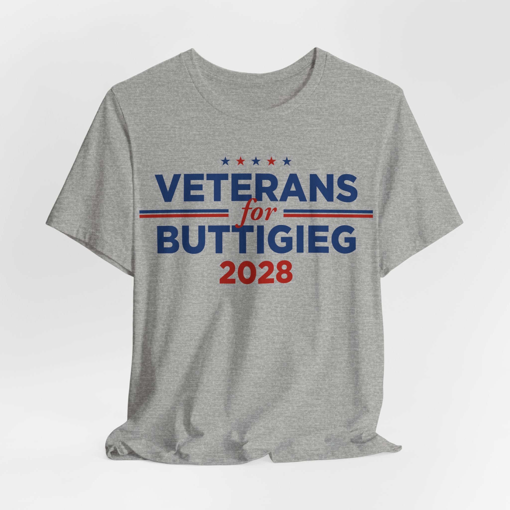 Veterans for Pete Buttigieg for President Campaign T-Shirt 2028