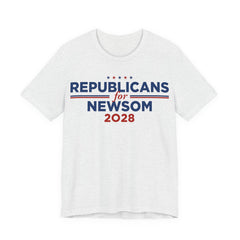 Republicans for Gavin Newsom Campaign T-Shirt for President 2028