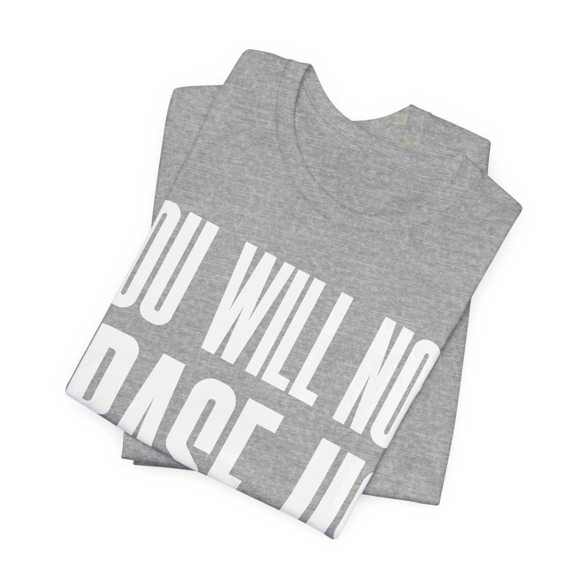 You Will Not Erase Us T-Shirt | LGBTQ+ & Human Rights Protest Tee | Anti-Erasure Solidarity Graphic Shirt
