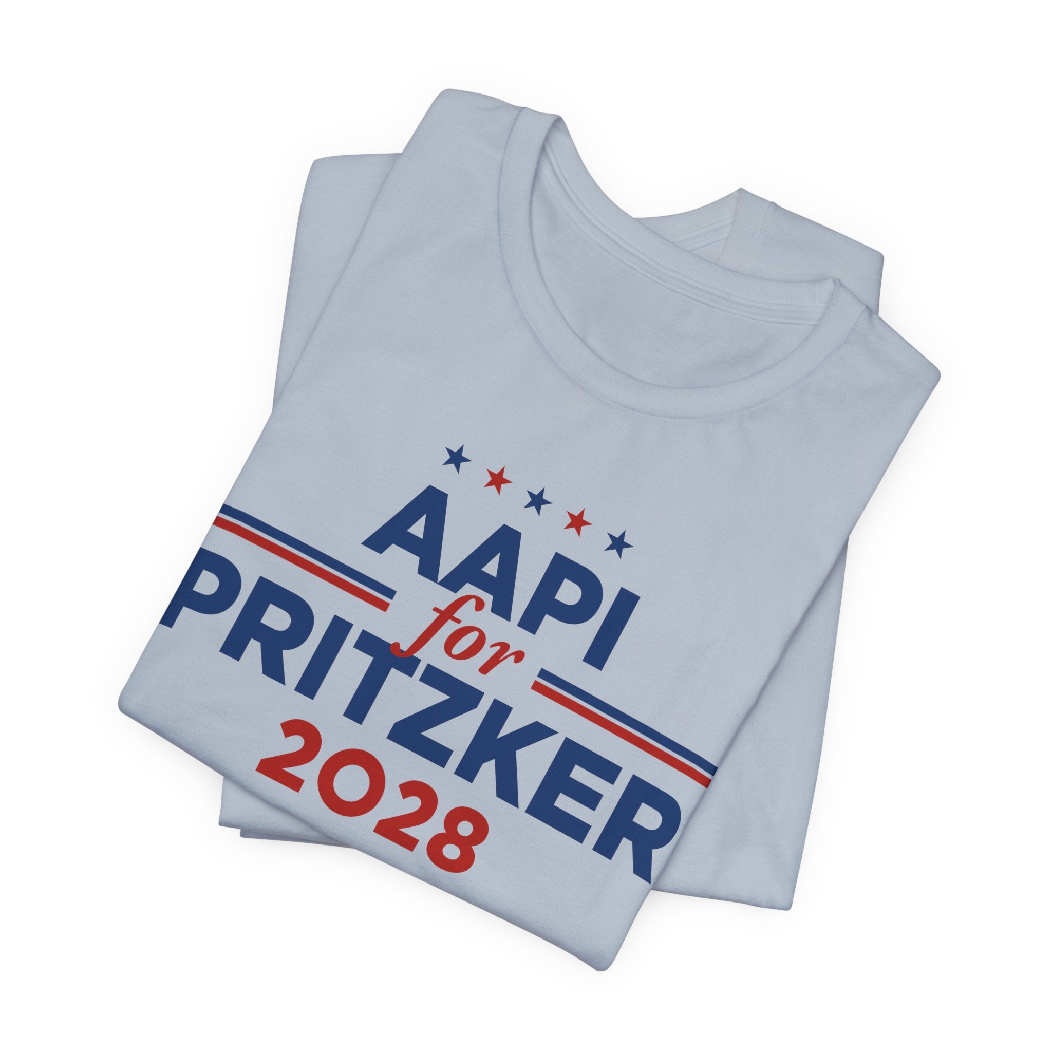 AAPI Asian American and Pacific Islander for J.B. Priztker Campaign T-Shirt for President 2028