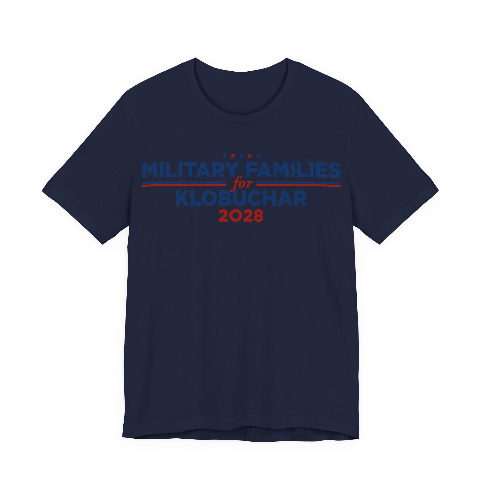 Military Families for Amy Klobuchar for President Campaign T-Shirt 2028