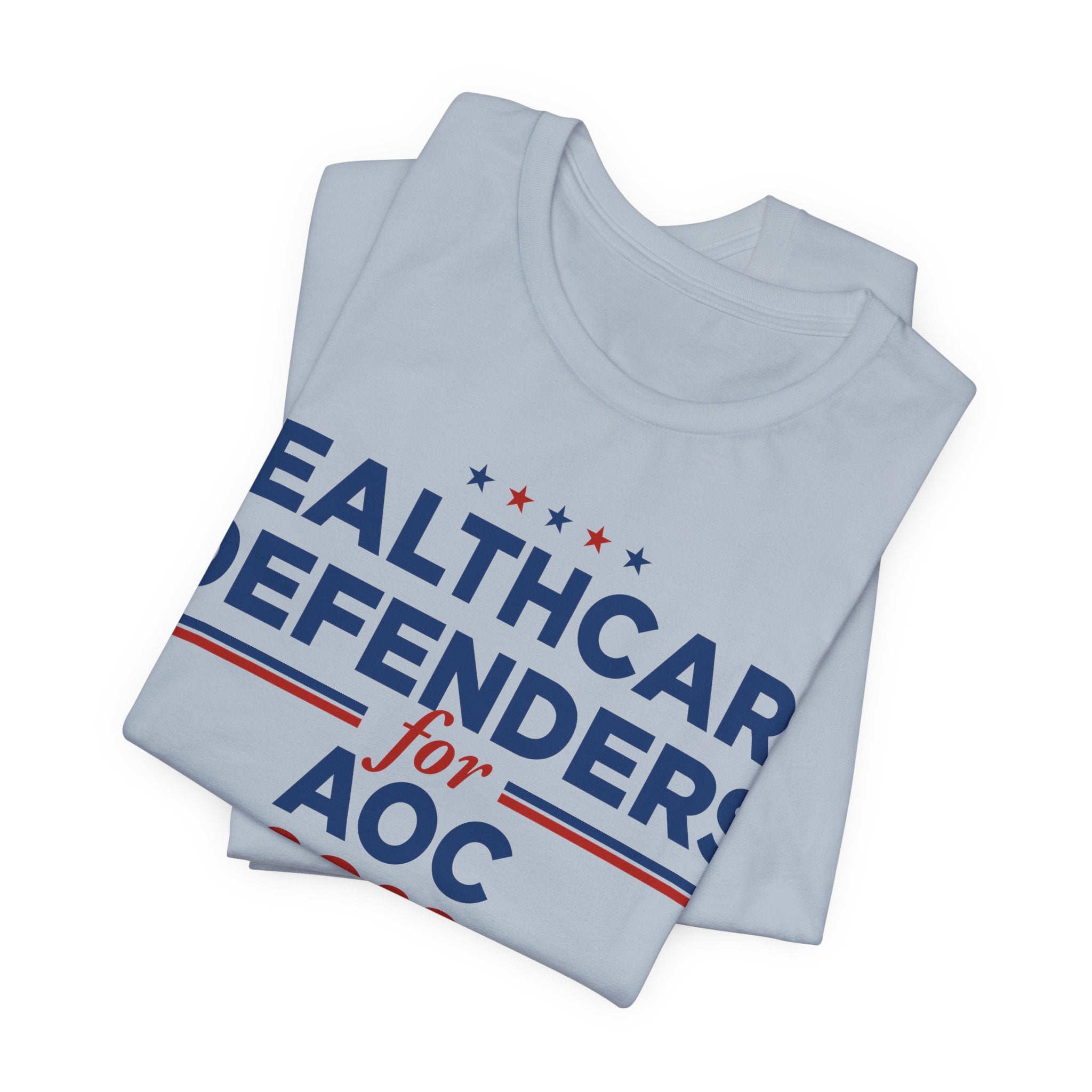 Healthcare Defenders for AOC for President Campaign T-Shirt 2028