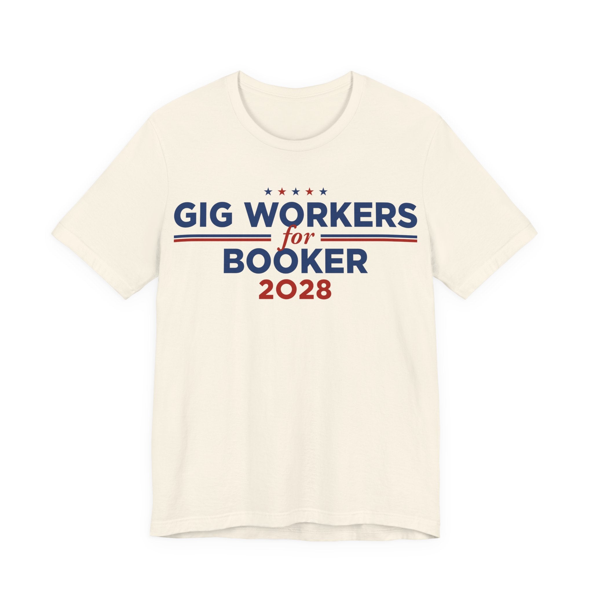 Gig Workers for Cory Booker for President Campaign T-Shirt 2028
