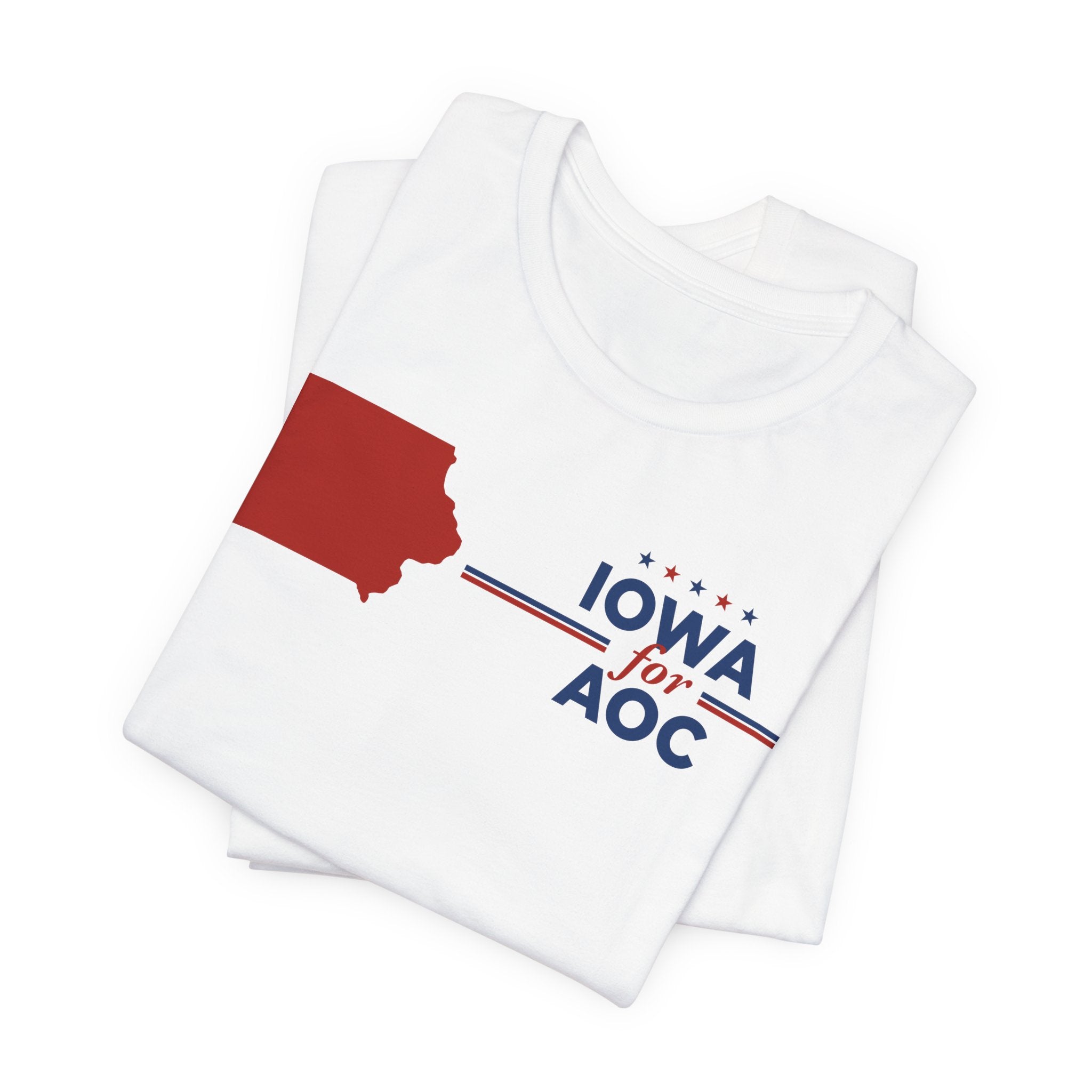 Iowa for AOC for President Campaign T-Shirt 2028