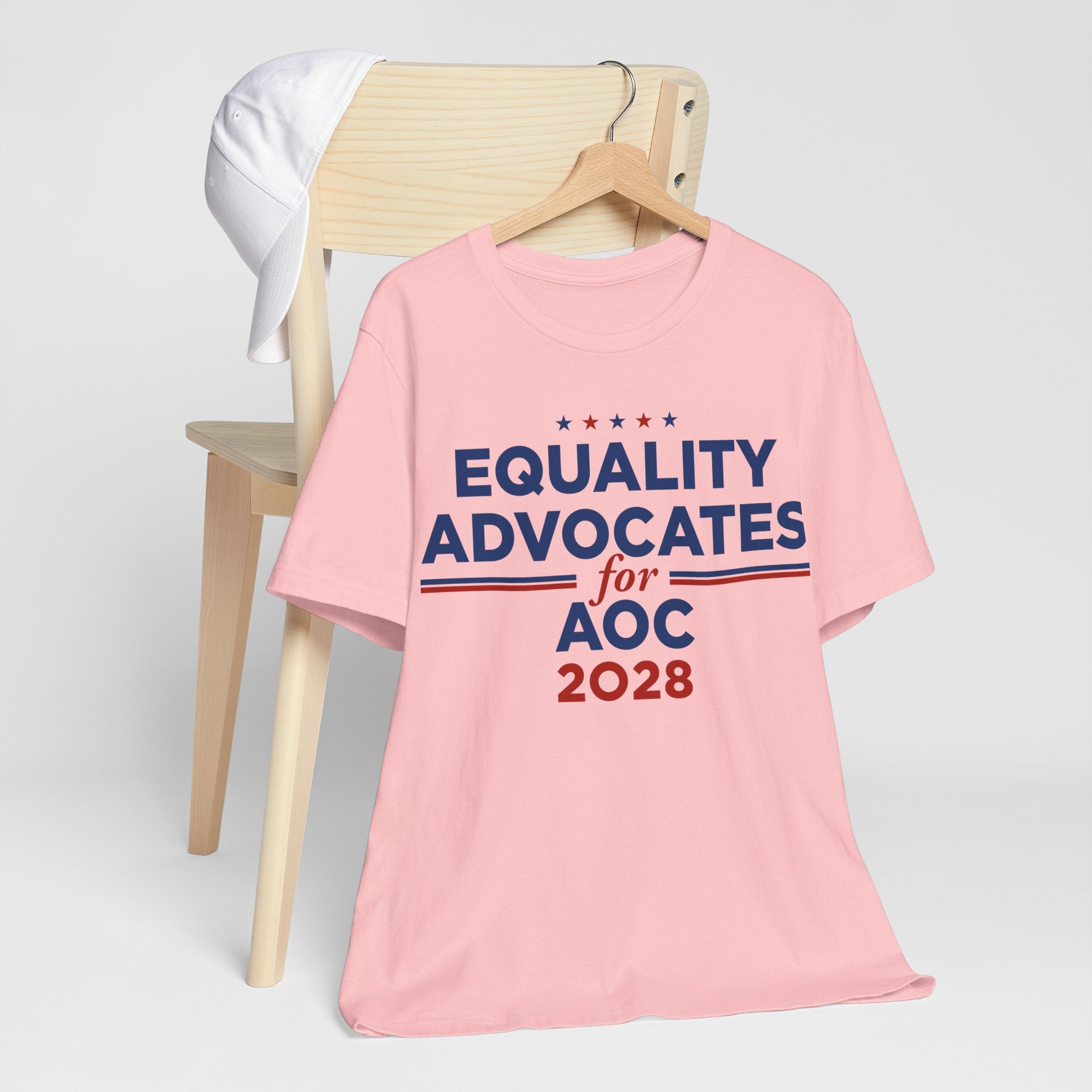 Equality Advocates for AOC for President Campaign T-Shirt 2028