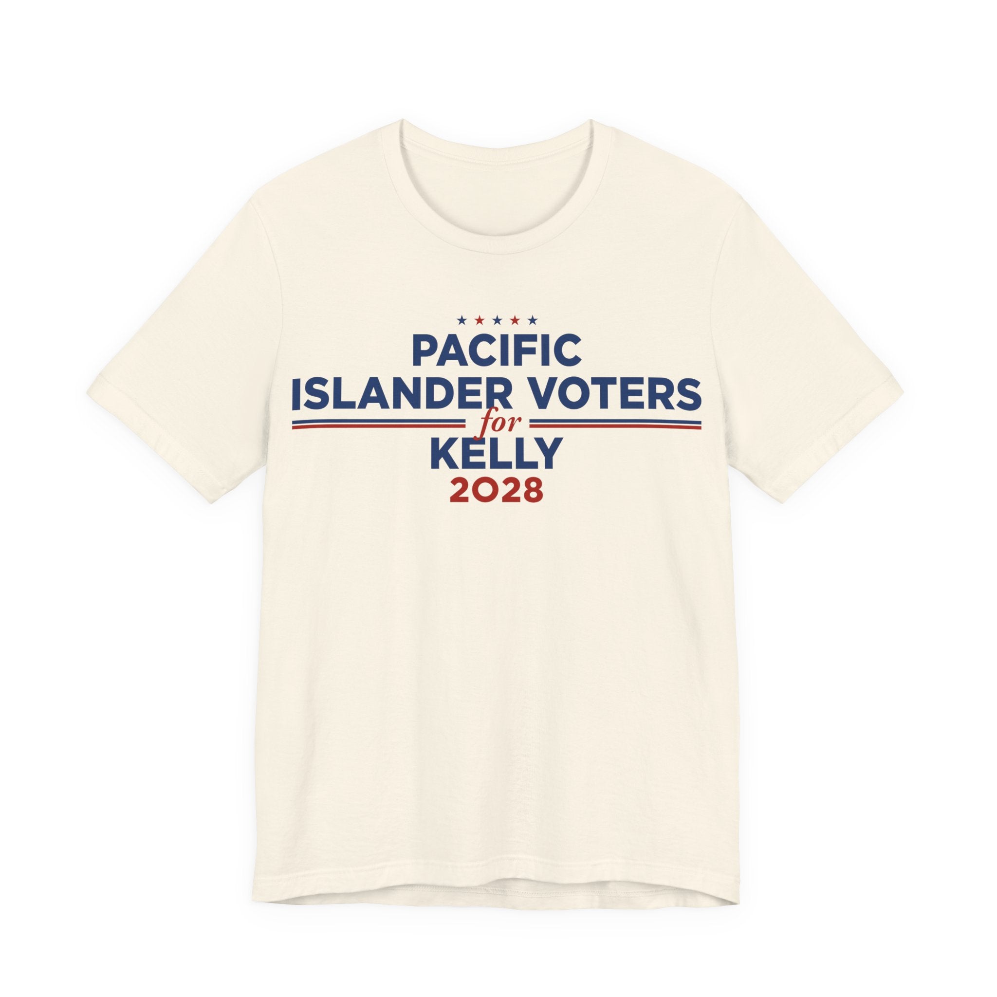 Pacific Islander Voters for Mark Kelly for President Campaign T-Shirt 2028