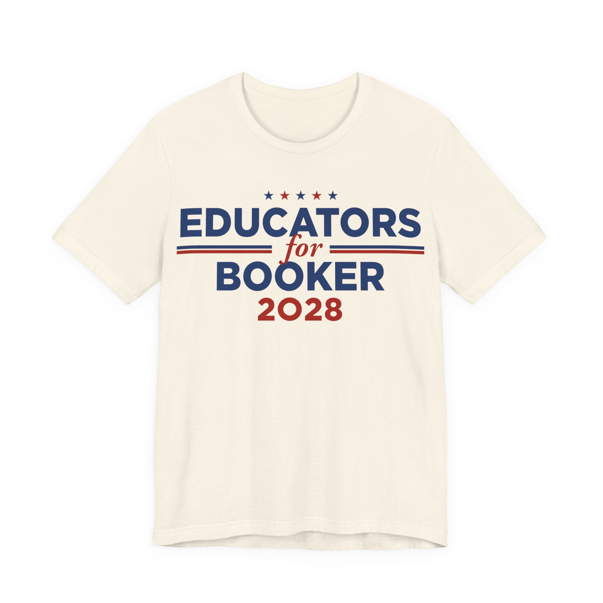 Educators for Cory Booker for President Campaign T-Shirt 2028