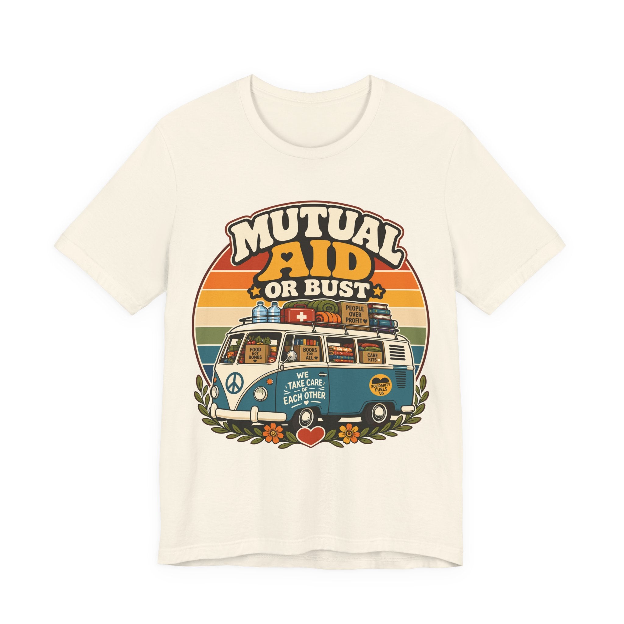 Community Care Caravan T-Shirt | Mutual Aid Progressive Graphic Tee