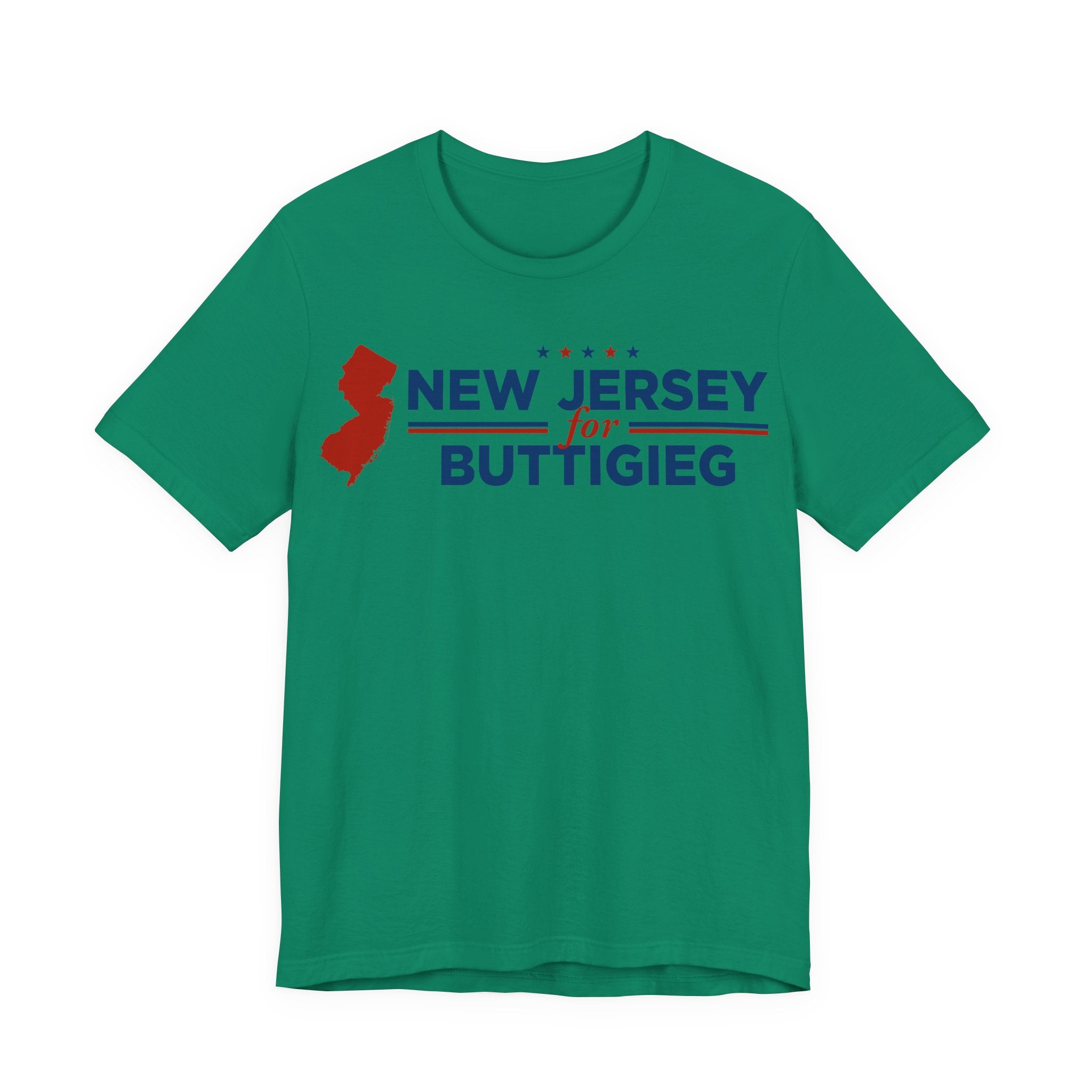 New Jersey for Pete Buttigieg for President Campaign T-Shirt 2028