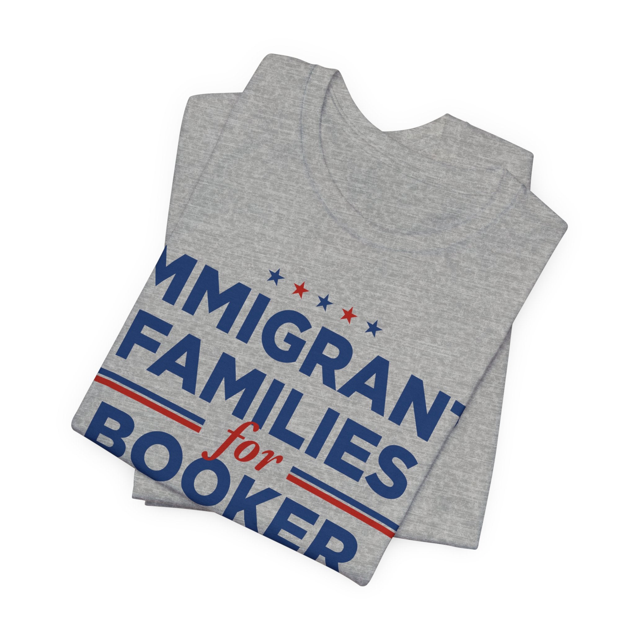 Immigrant Families for Cory Booker for President Campaign T-Shirt 2028