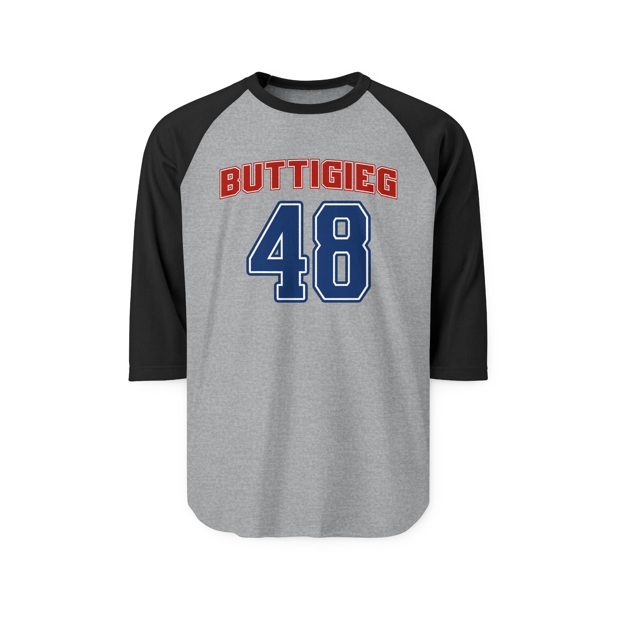 Team Pete Buttigieg - 48th President Vintage Varsity Baseball T-Shirt